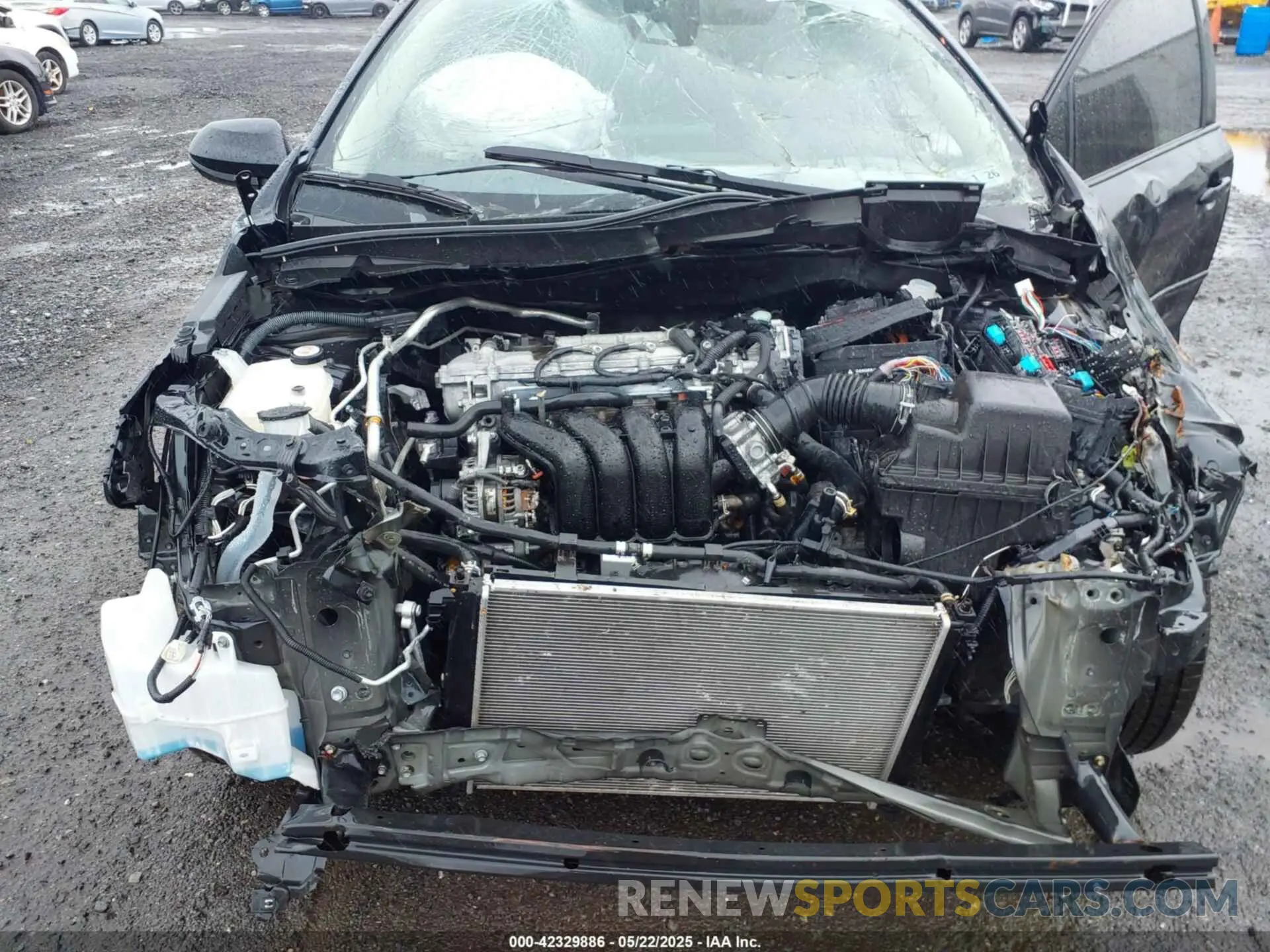 10 Photograph of a damaged car JTDEPMAE5MJ135932 TOYOTA COROLLA 2021