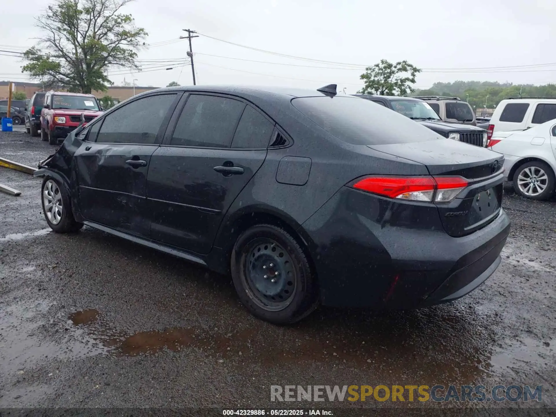 3 Photograph of a damaged car JTDEPMAE5MJ135932 TOYOTA COROLLA 2021