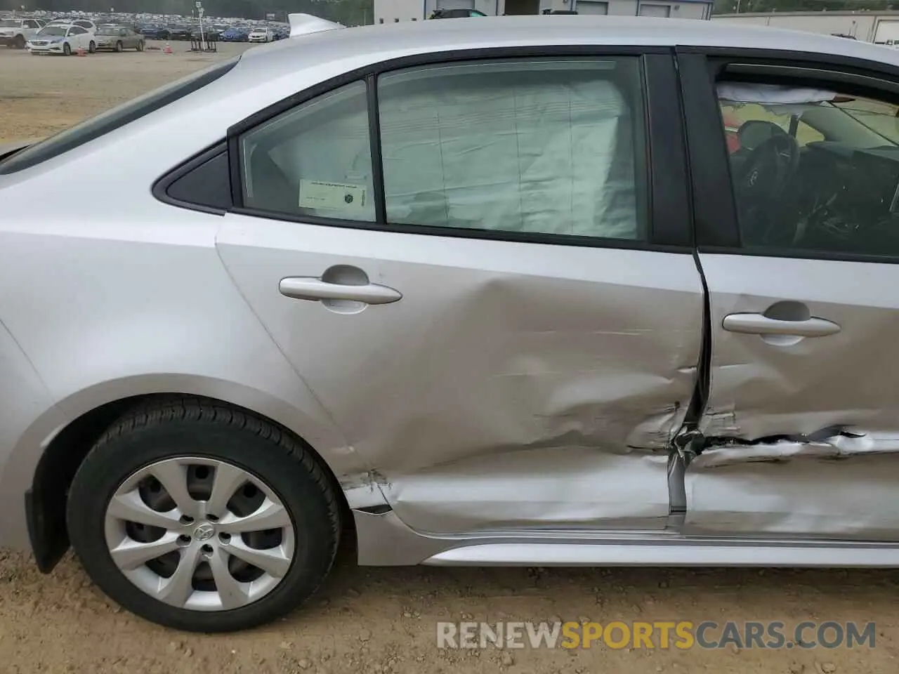 10 Photograph of a damaged car JTDEPMAE5MJ140046 TOYOTA COROLLA 2021