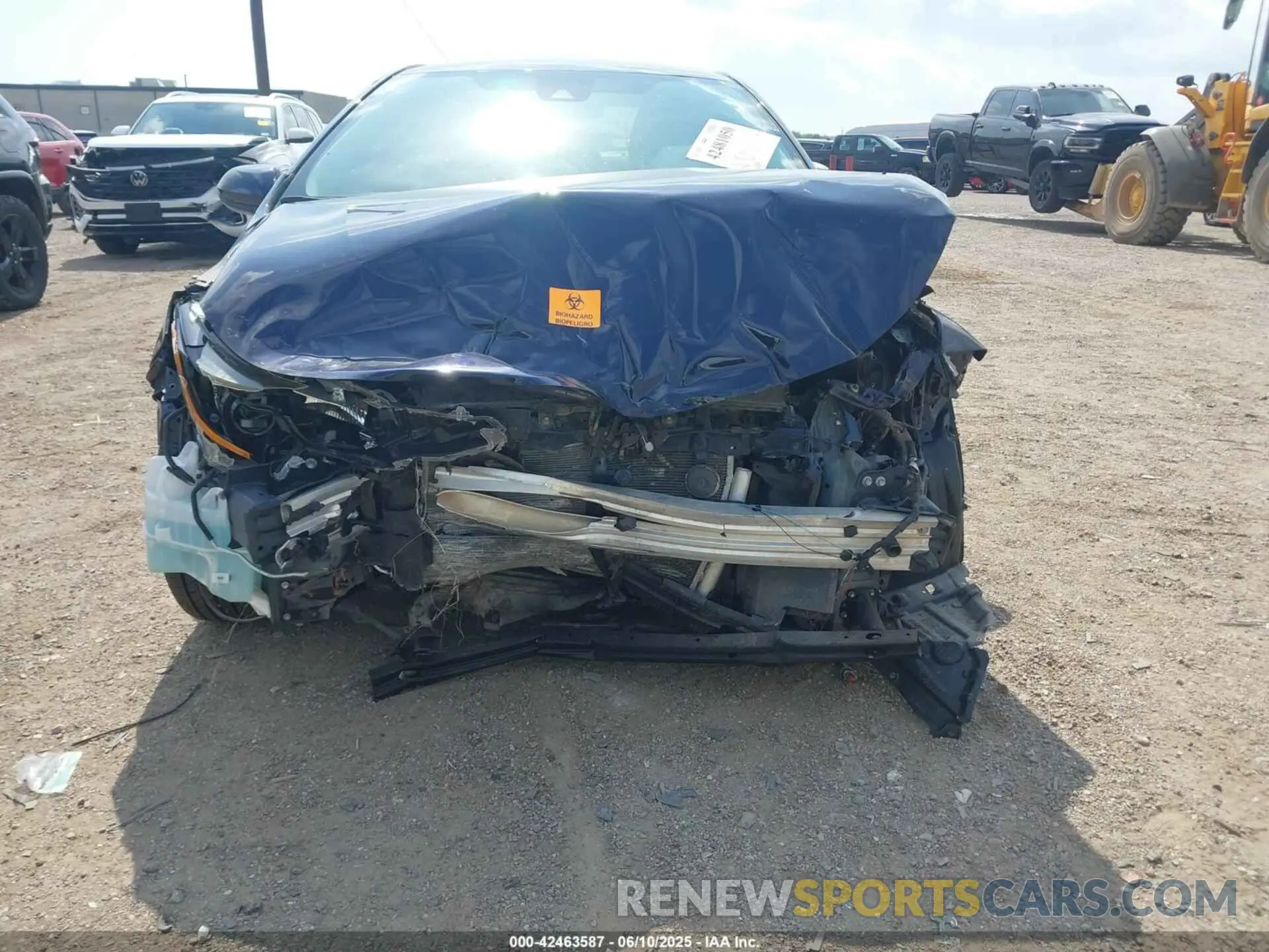 6 Photograph of a damaged car JTDEPMAE5MJ141682 TOYOTA COROLLA 2021