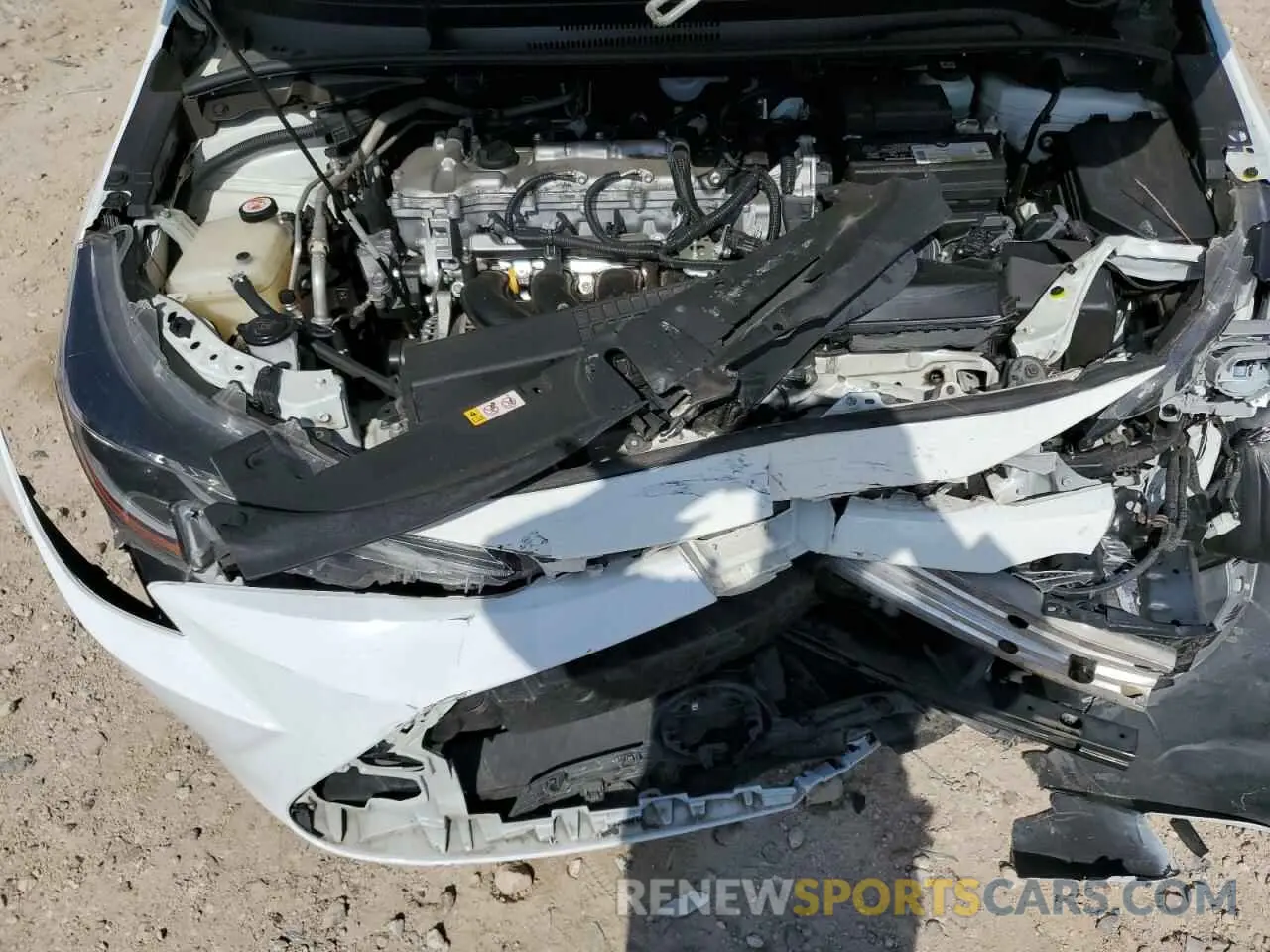 11 Photograph of a damaged car JTDEPMAE5MJ141908 TOYOTA COROLLA 2021