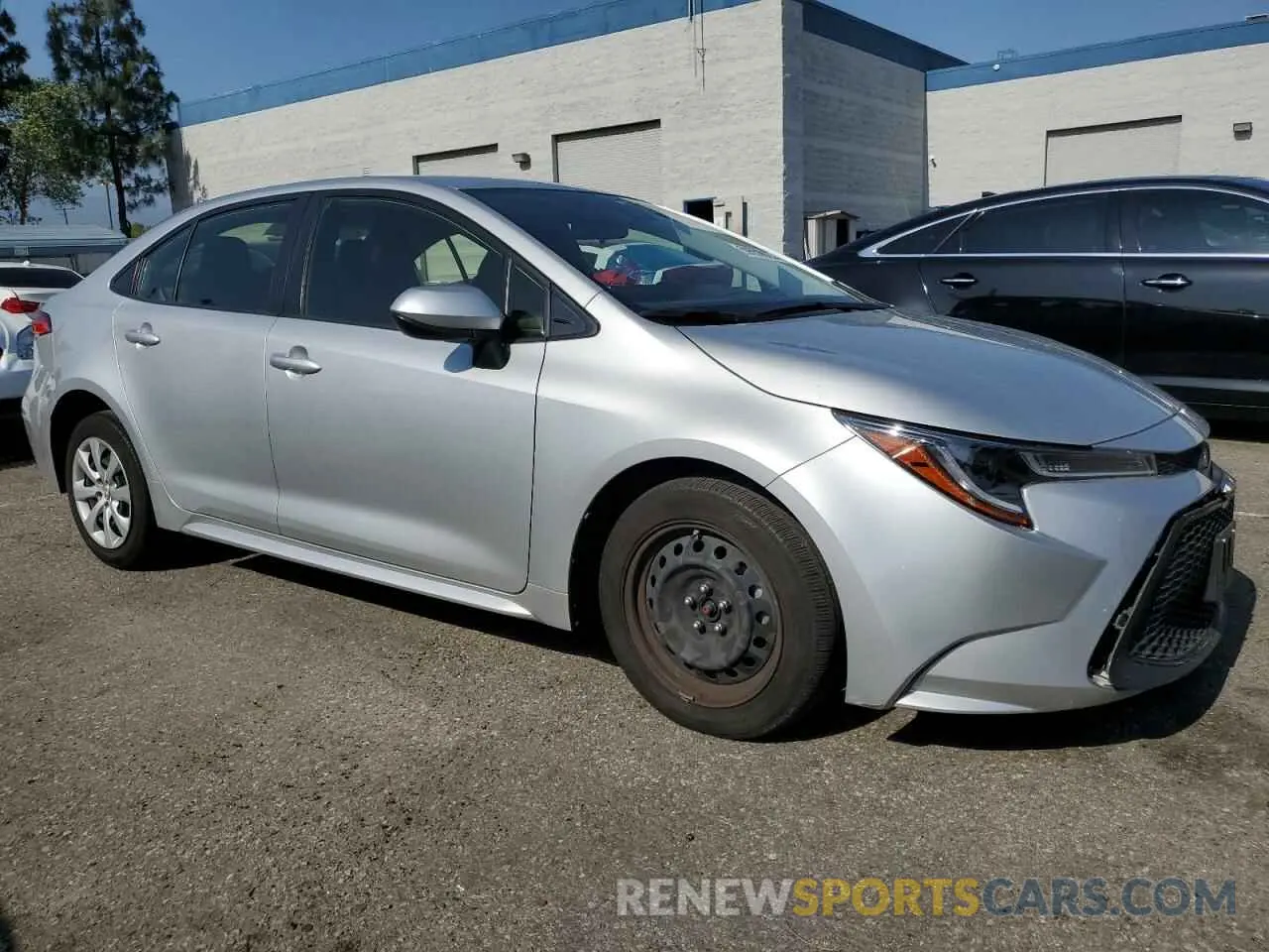 4 Photograph of a damaged car JTDEPMAE5MJ153198 TOYOTA COROLLA 2021