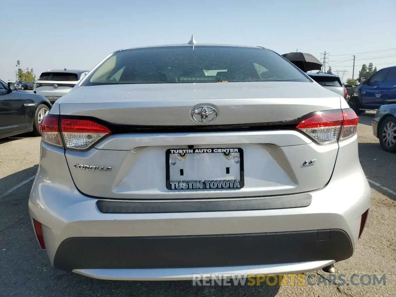 6 Photograph of a damaged car JTDEPMAE5MJ153198 TOYOTA COROLLA 2021