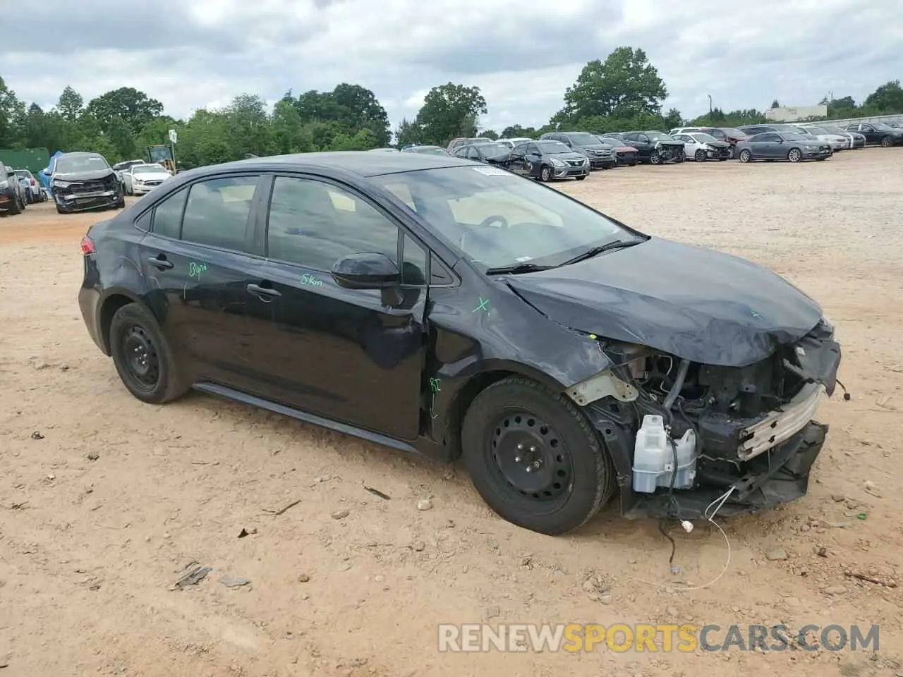 4 Photograph of a damaged car JTDEPMAE5MJ154190 TOYOTA COROLLA 2021