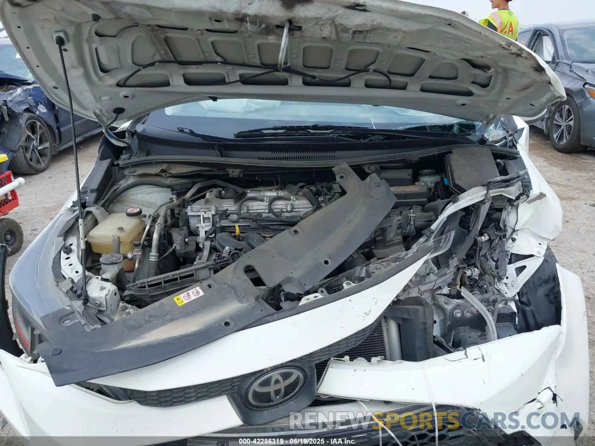 10 Photograph of a damaged car JTDEPMAE5MJ159891 TOYOTA COROLLA 2021