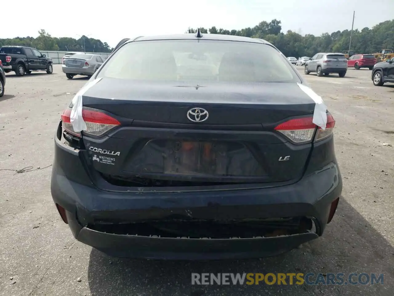 6 Photograph of a damaged car JTDEPMAE5MJ163343 TOYOTA COROLLA 2021