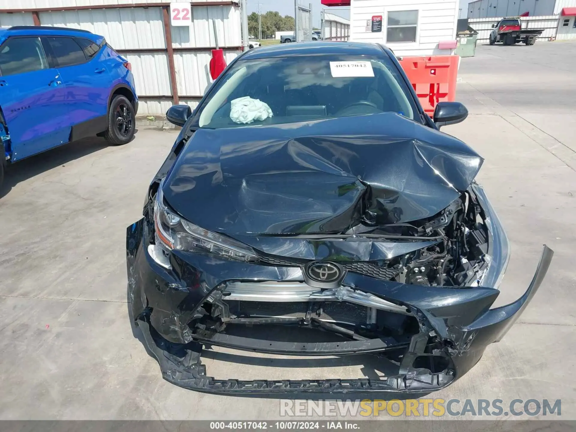 12 Photograph of a damaged car JTDEPMAE5MJ168168 TOYOTA COROLLA 2021