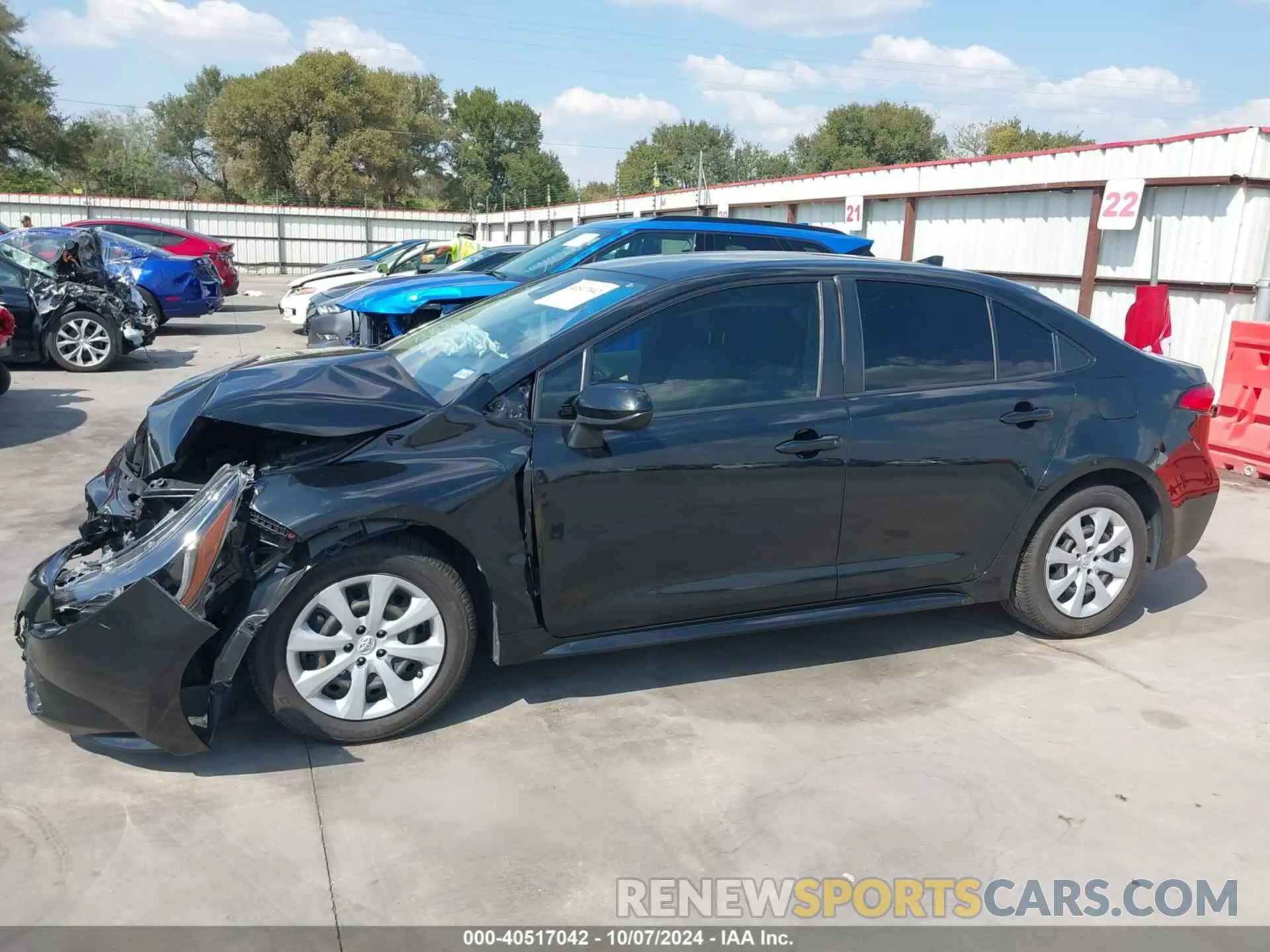 14 Photograph of a damaged car JTDEPMAE5MJ168168 TOYOTA COROLLA 2021