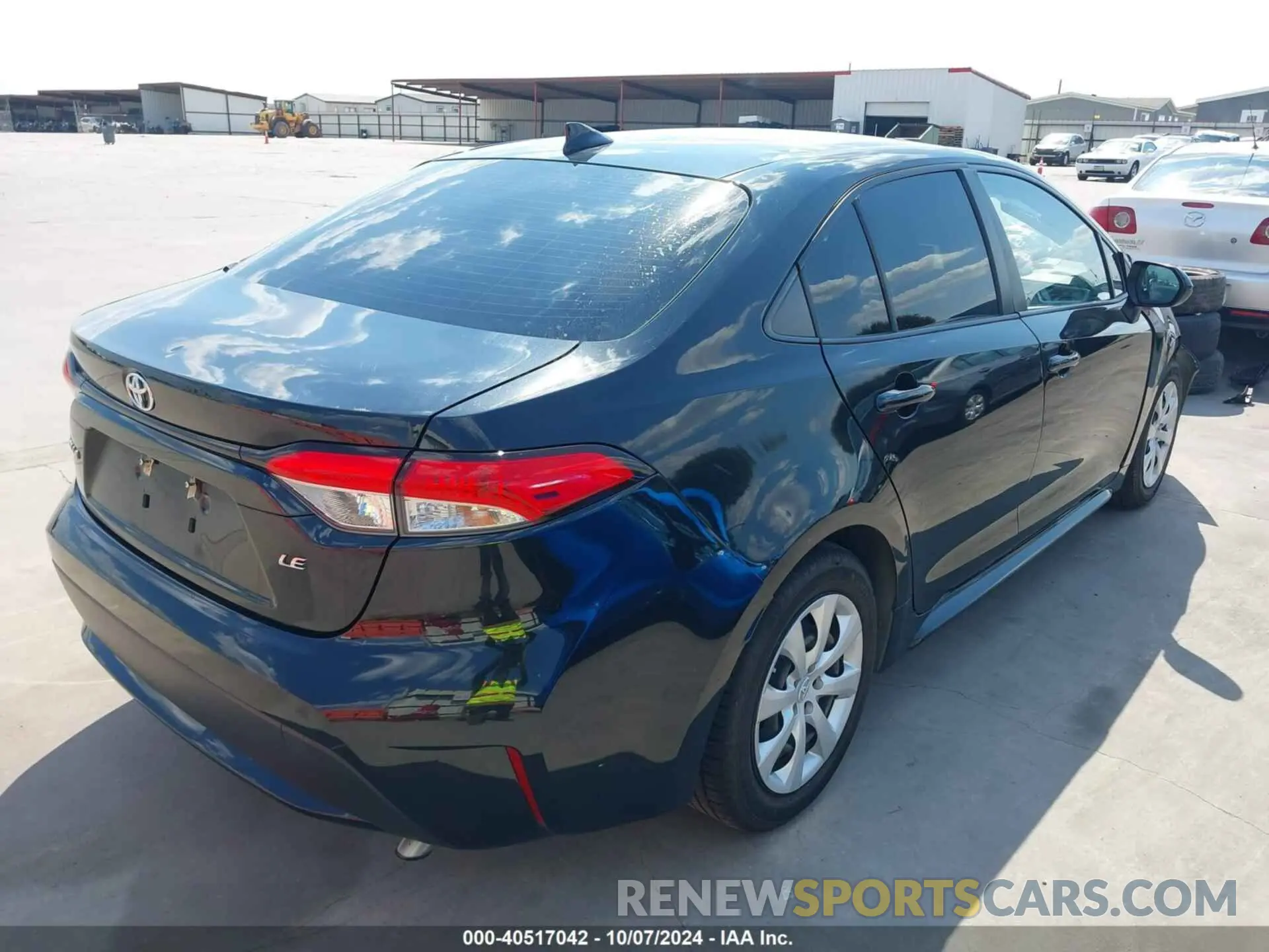 4 Photograph of a damaged car JTDEPMAE5MJ168168 TOYOTA COROLLA 2021