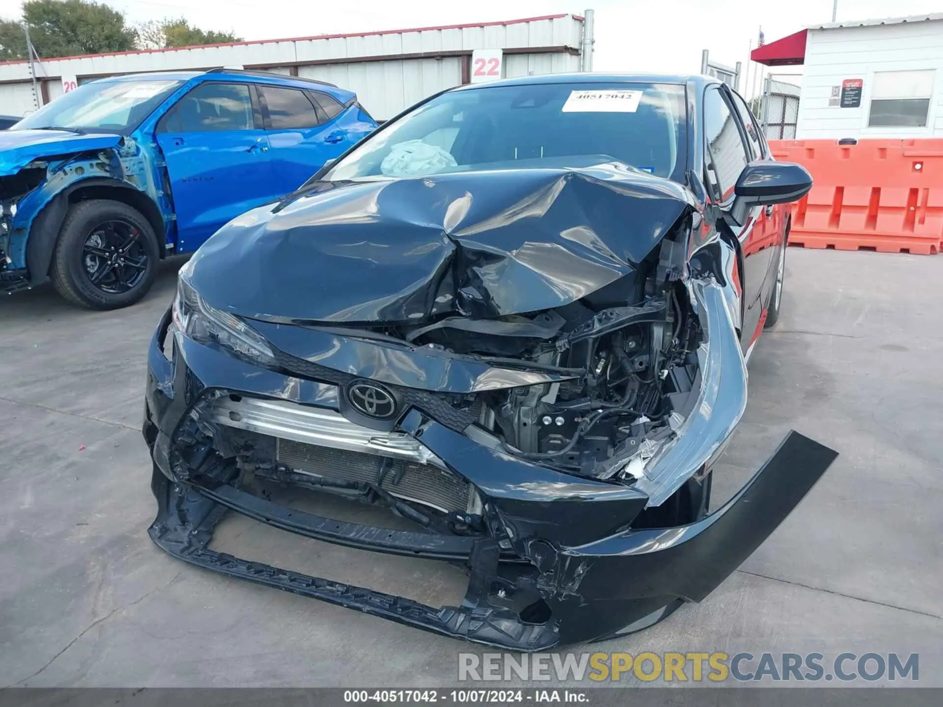 6 Photograph of a damaged car JTDEPMAE5MJ168168 TOYOTA COROLLA 2021