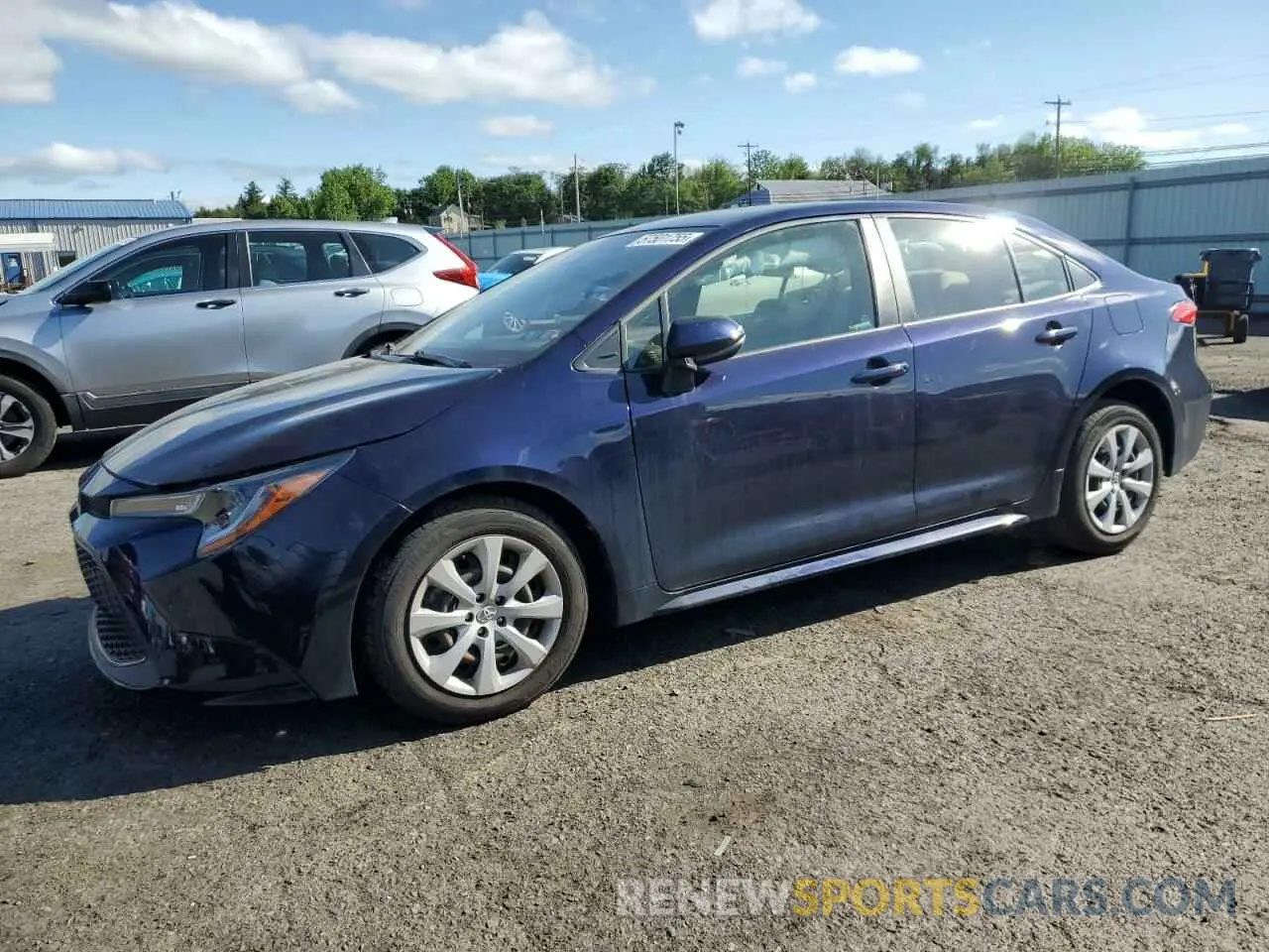 1 Photograph of a damaged car JTDEPMAE5MJ171846 TOYOTA COROLLA 2021