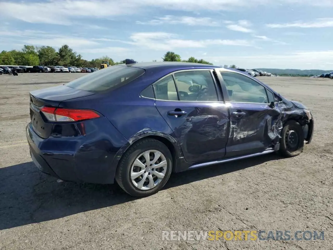 3 Photograph of a damaged car JTDEPMAE5MJ171846 TOYOTA COROLLA 2021