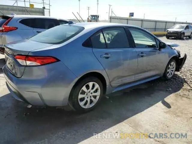 3 Photograph of a damaged car JTDEPMAE5MJ173712 TOYOTA COROLLA 2021