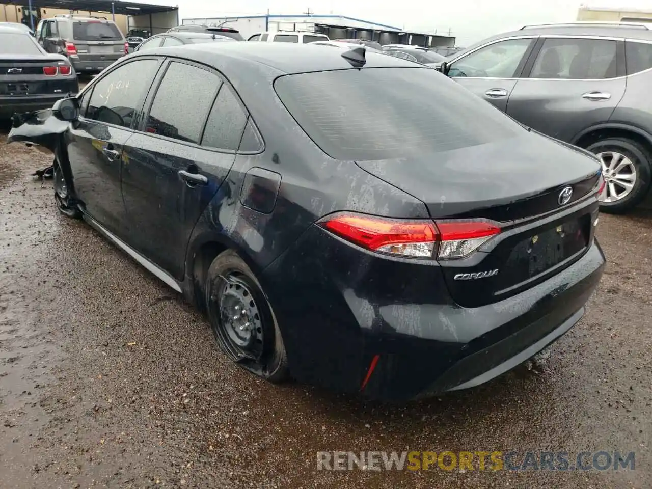 3 Photograph of a damaged car JTDEPMAE5MJ178540 TOYOTA COROLLA 2021