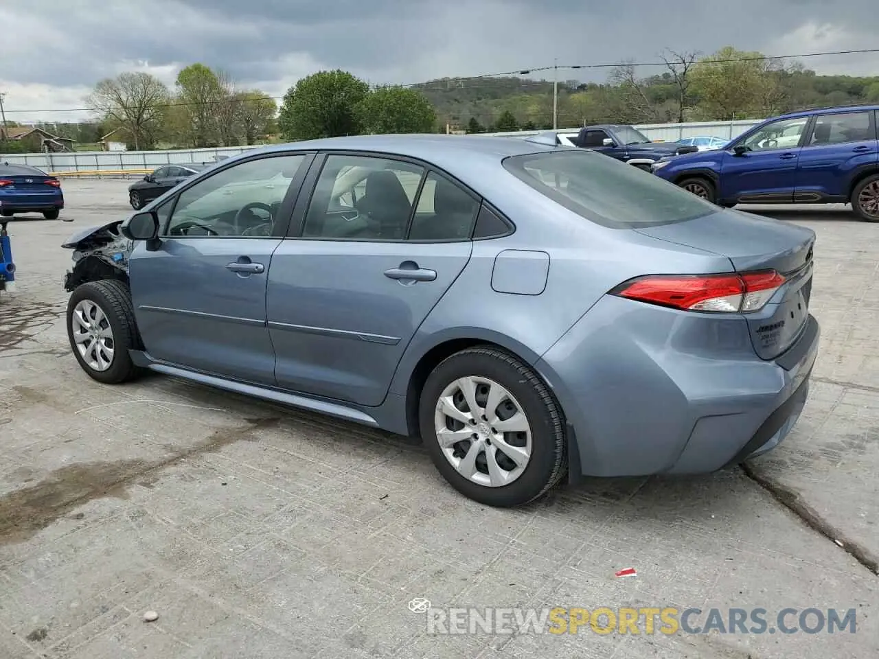 2 Photograph of a damaged car JTDEPMAE5MJ179705 TOYOTA COROLLA 2021