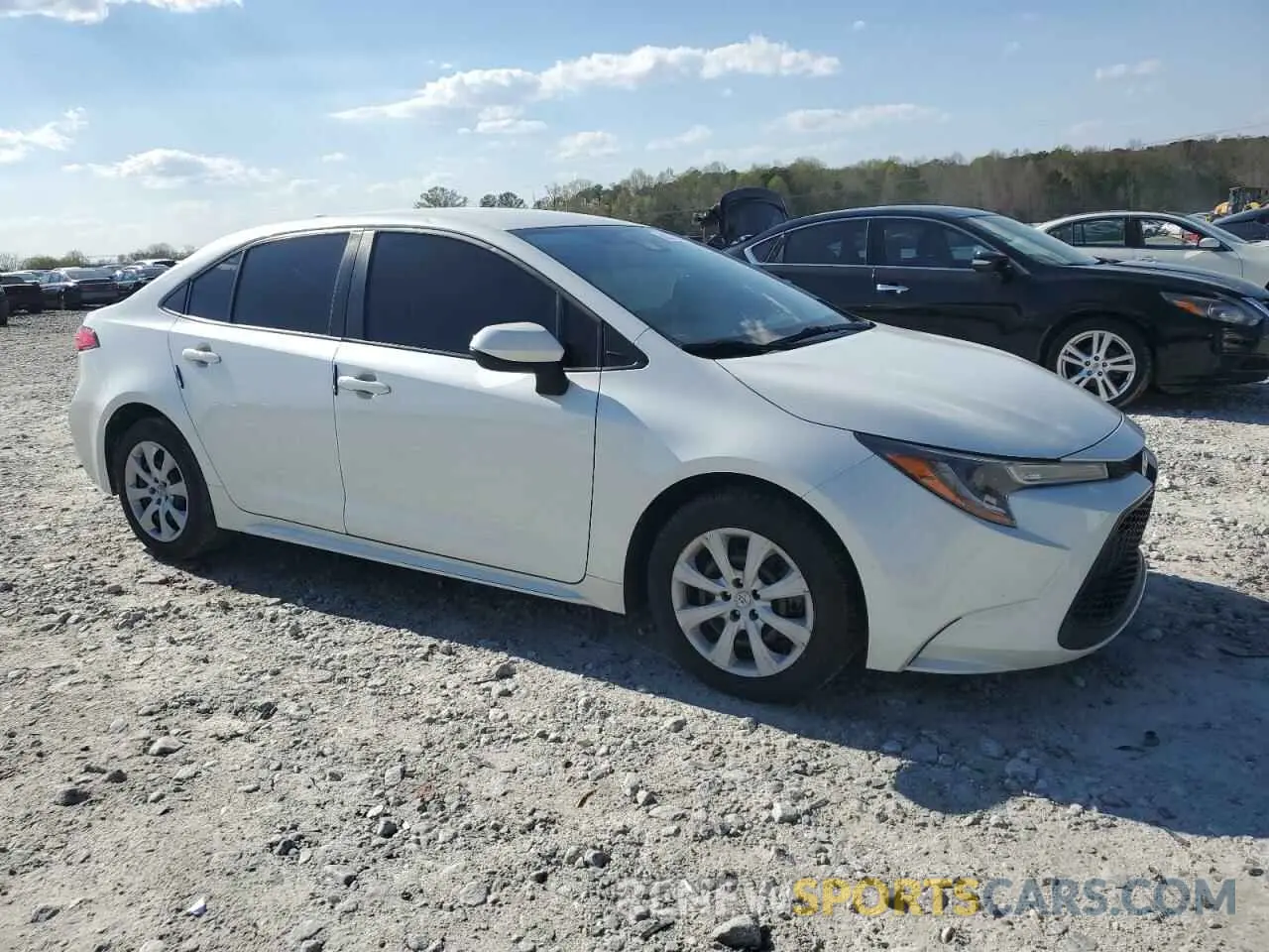 4 Photograph of a damaged car JTDEPMAE5MJ179977 TOYOTA COROLLA 2021