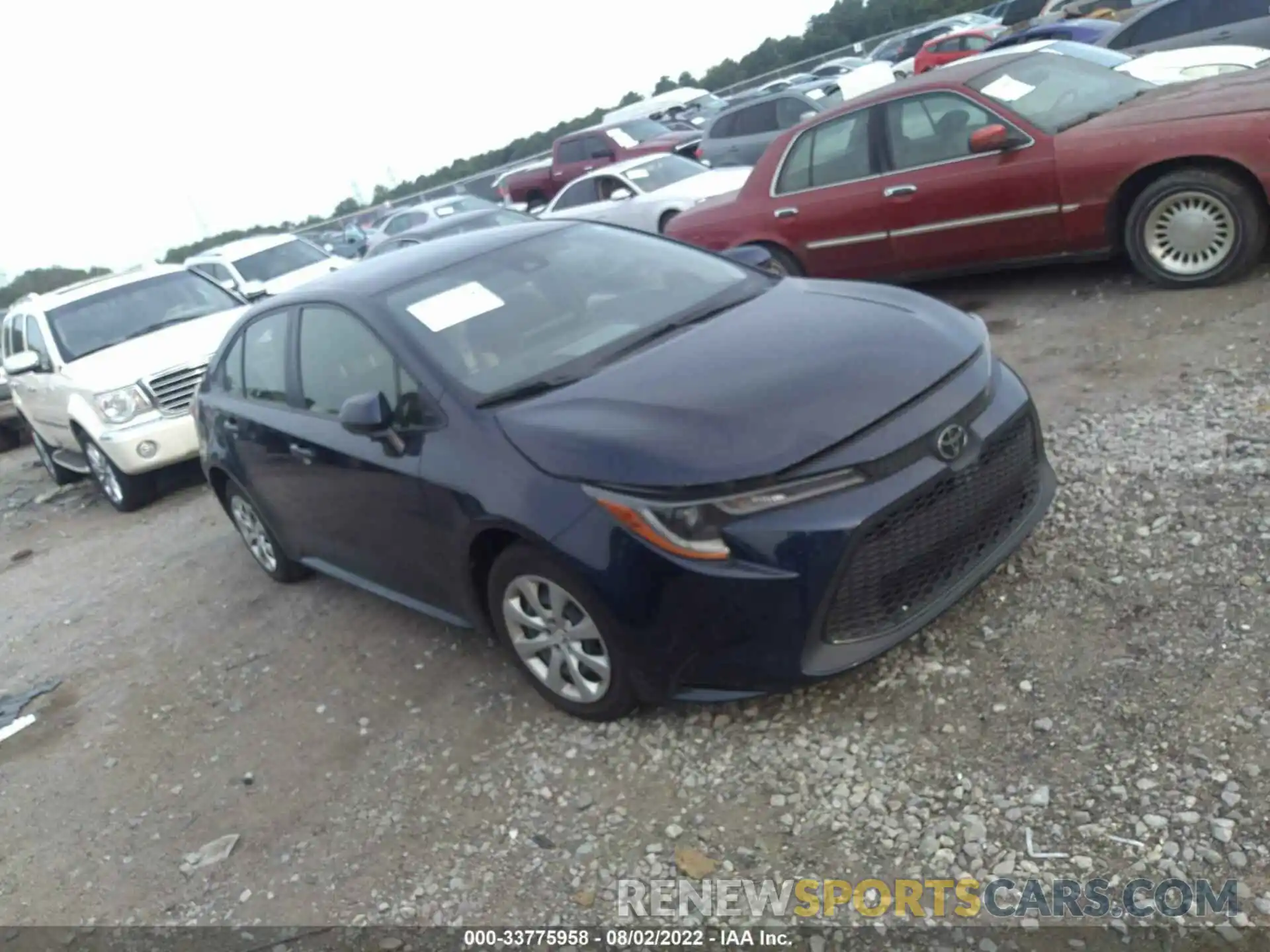 1 Photograph of a damaged car JTDEPMAE5MJ180739 TOYOTA COROLLA 2021