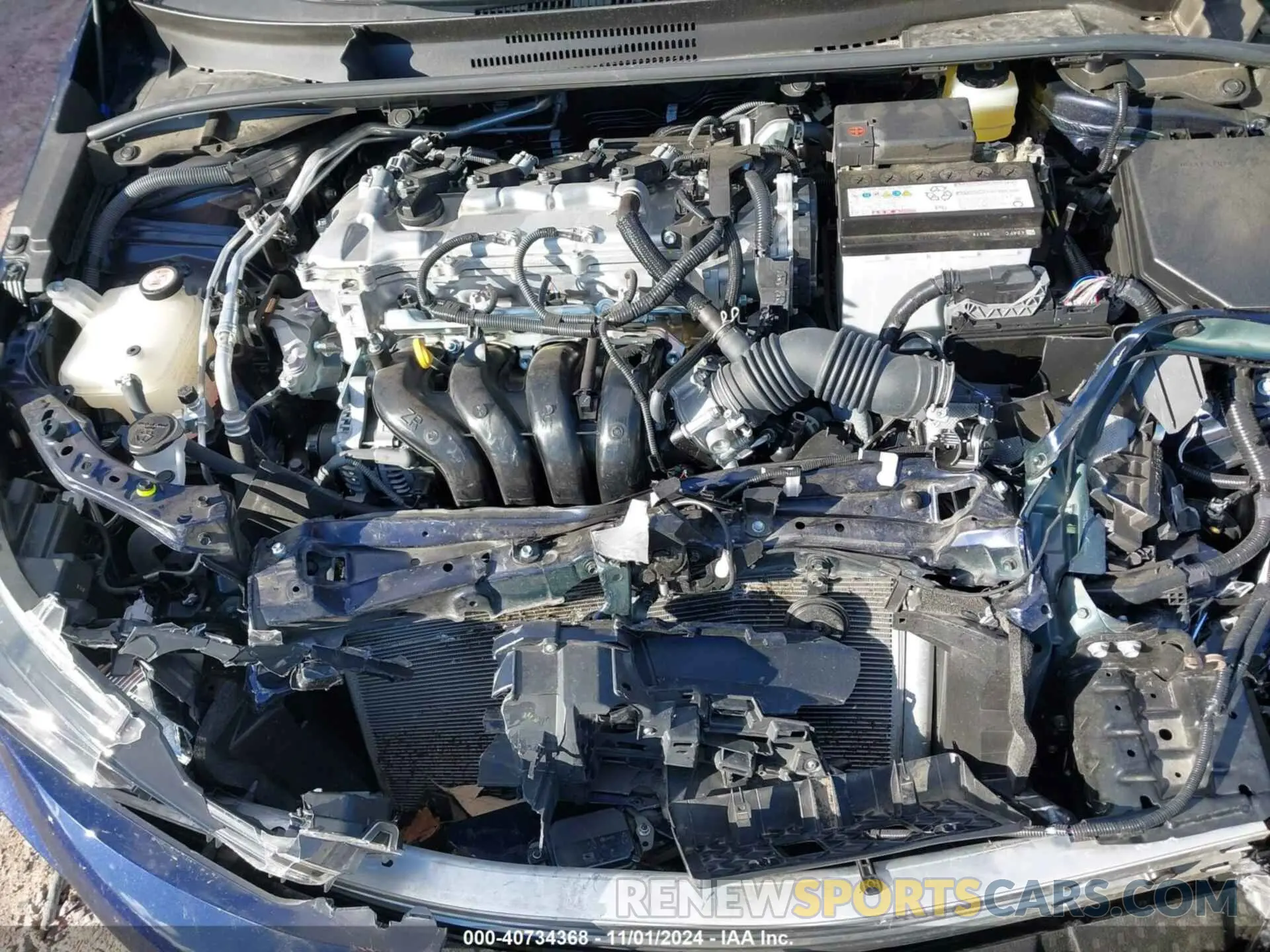 10 Photograph of a damaged car JTDEPMAE5MJ181566 TOYOTA COROLLA 2021