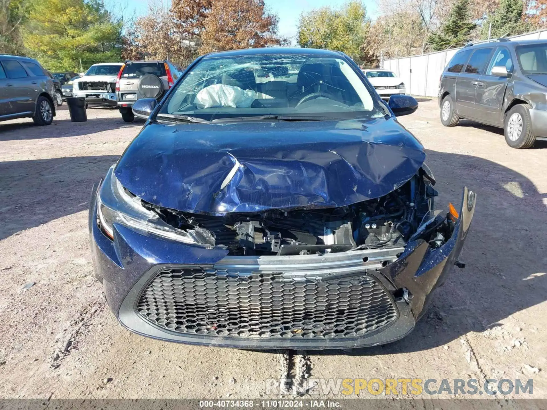 12 Photograph of a damaged car JTDEPMAE5MJ181566 TOYOTA COROLLA 2021