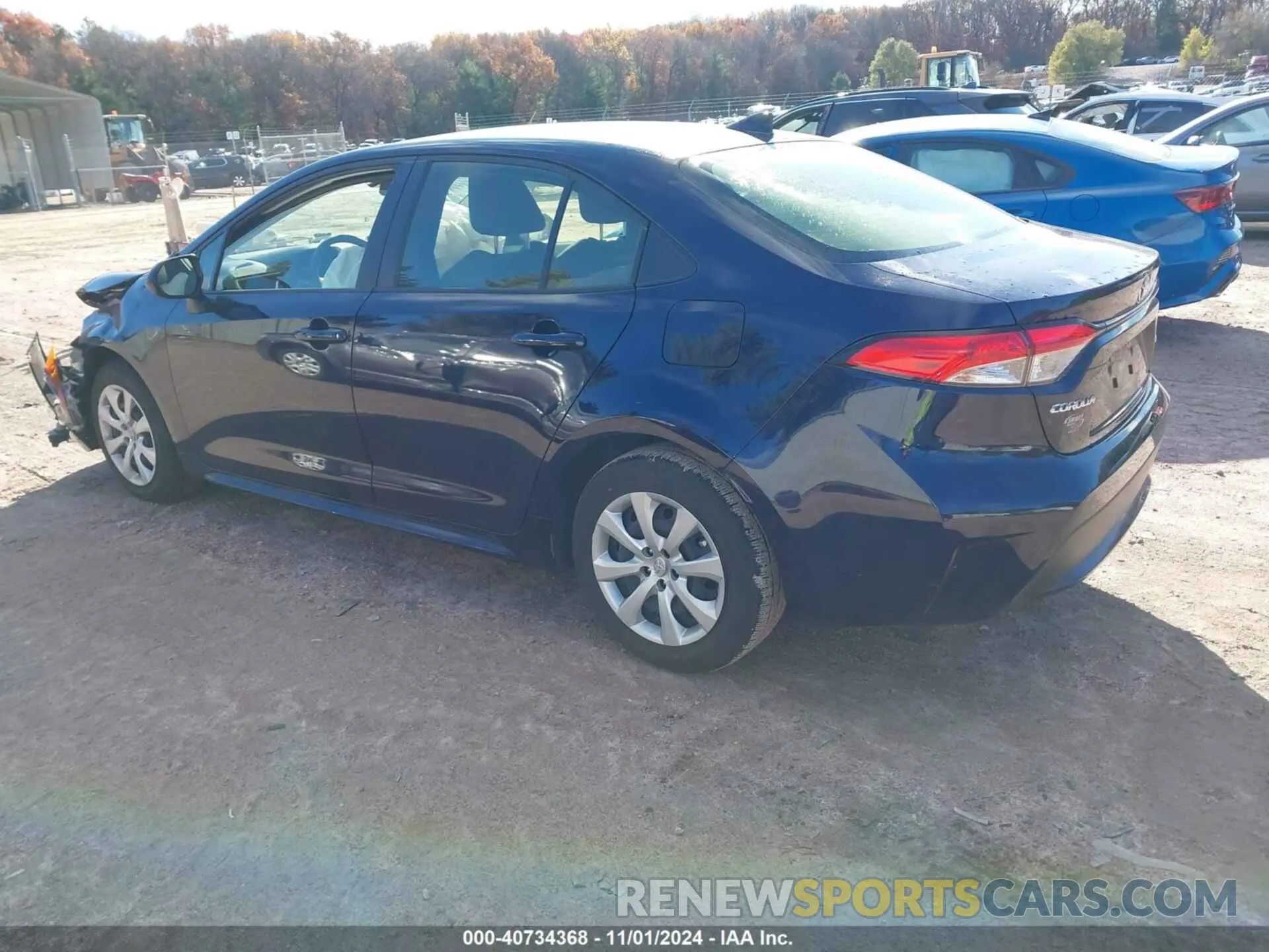 3 Photograph of a damaged car JTDEPMAE5MJ181566 TOYOTA COROLLA 2021