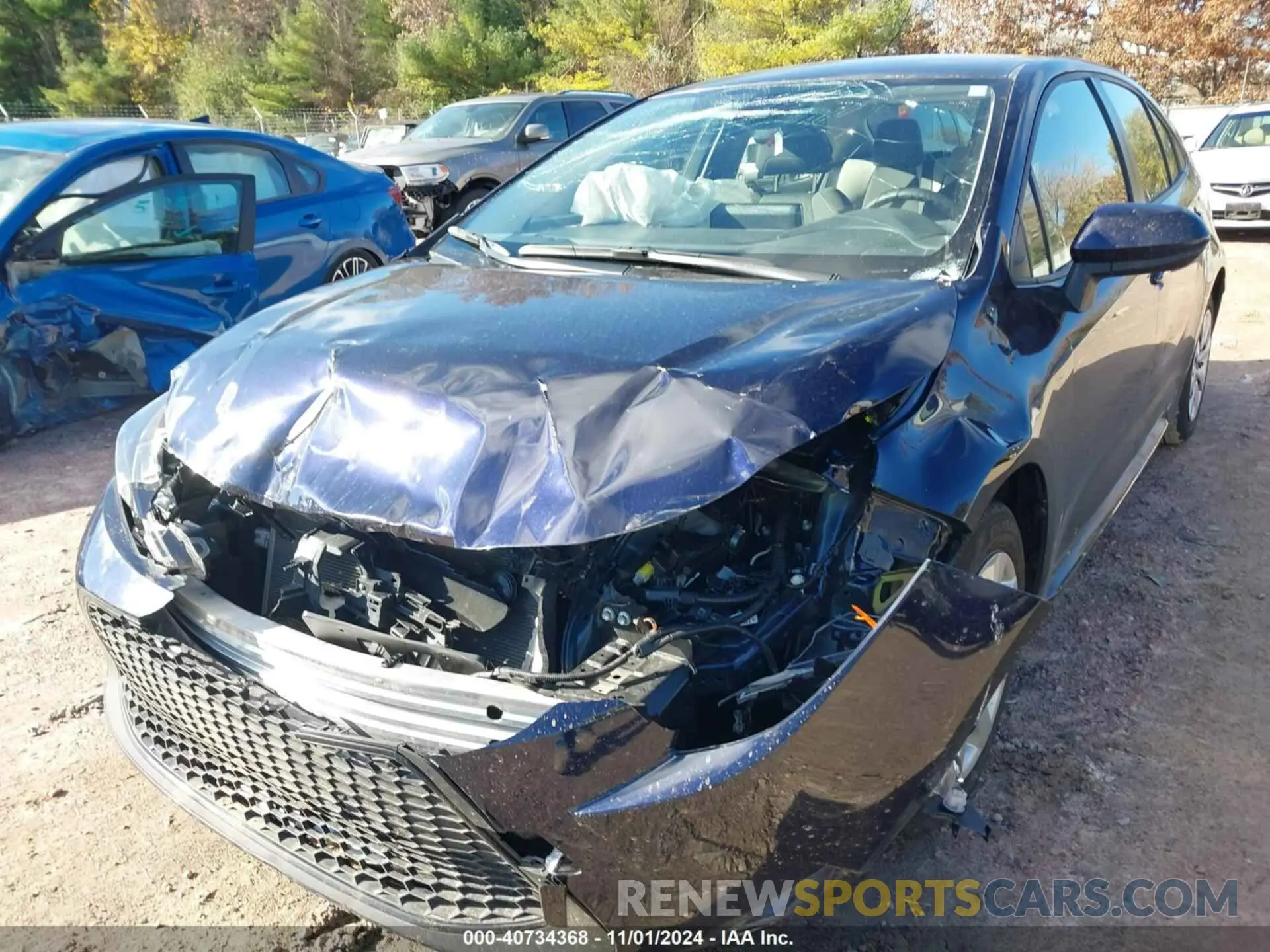 6 Photograph of a damaged car JTDEPMAE5MJ181566 TOYOTA COROLLA 2021