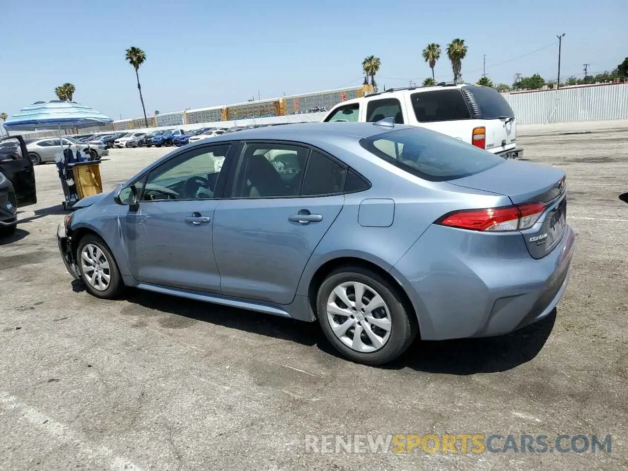 2 Photograph of a damaged car JTDEPMAE5MJ186119 TOYOTA COROLLA 2021