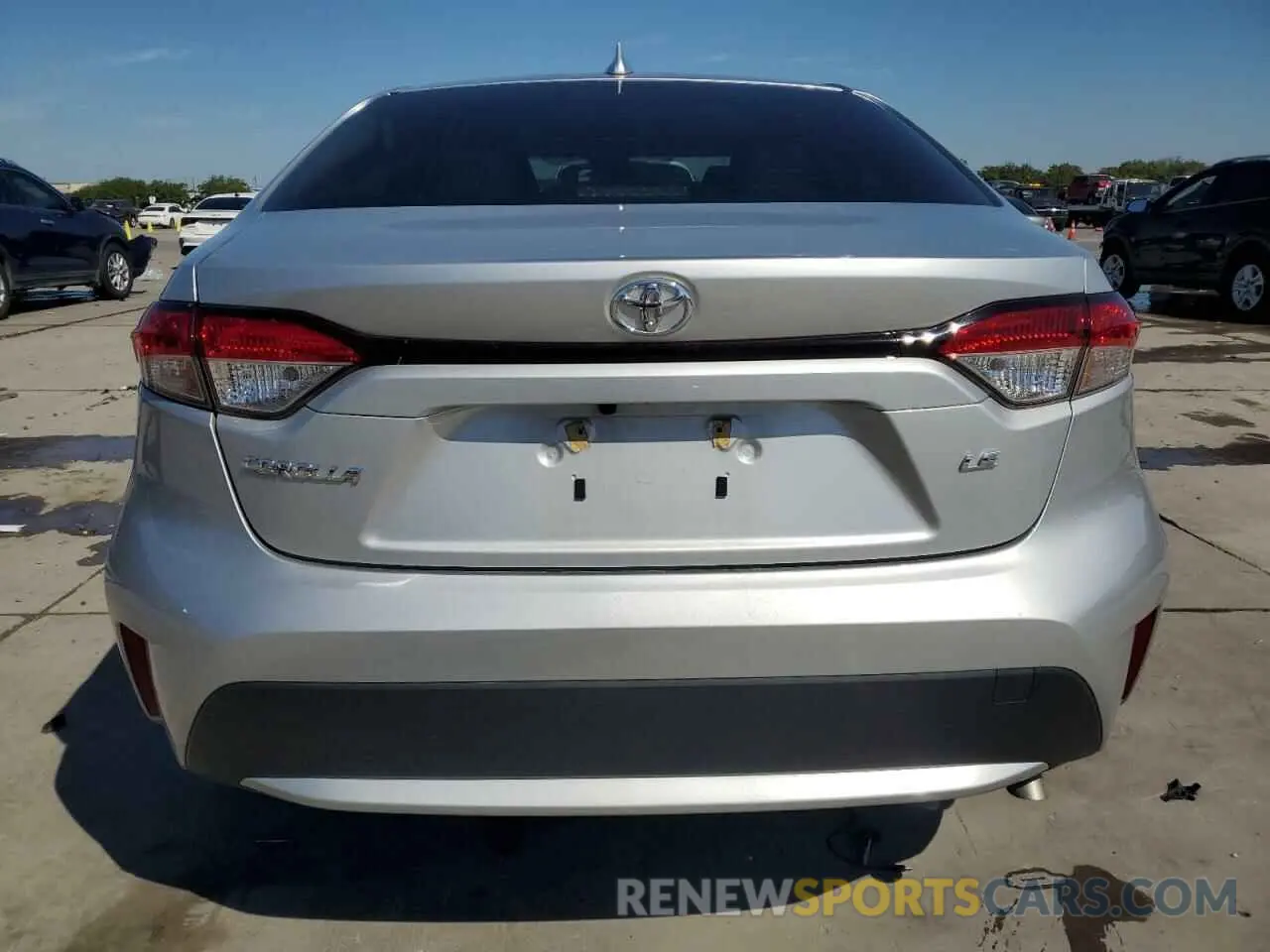 6 Photograph of a damaged car JTDEPMAE5MJ189926 TOYOTA COROLLA 2021