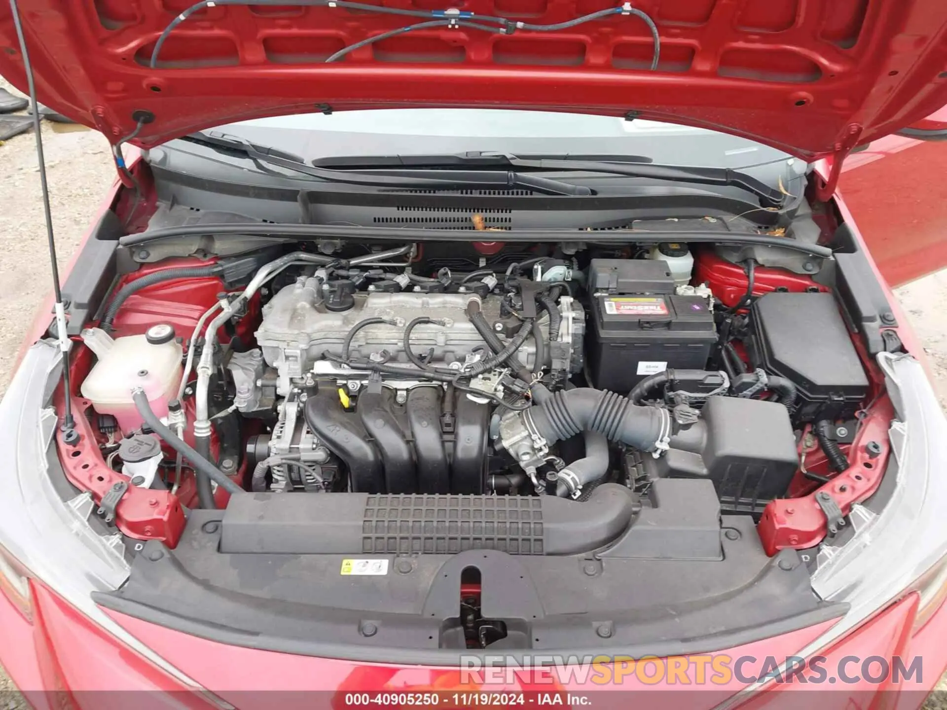 10 Photograph of a damaged car JTDEPMAE6MJ117441 TOYOTA COROLLA 2021