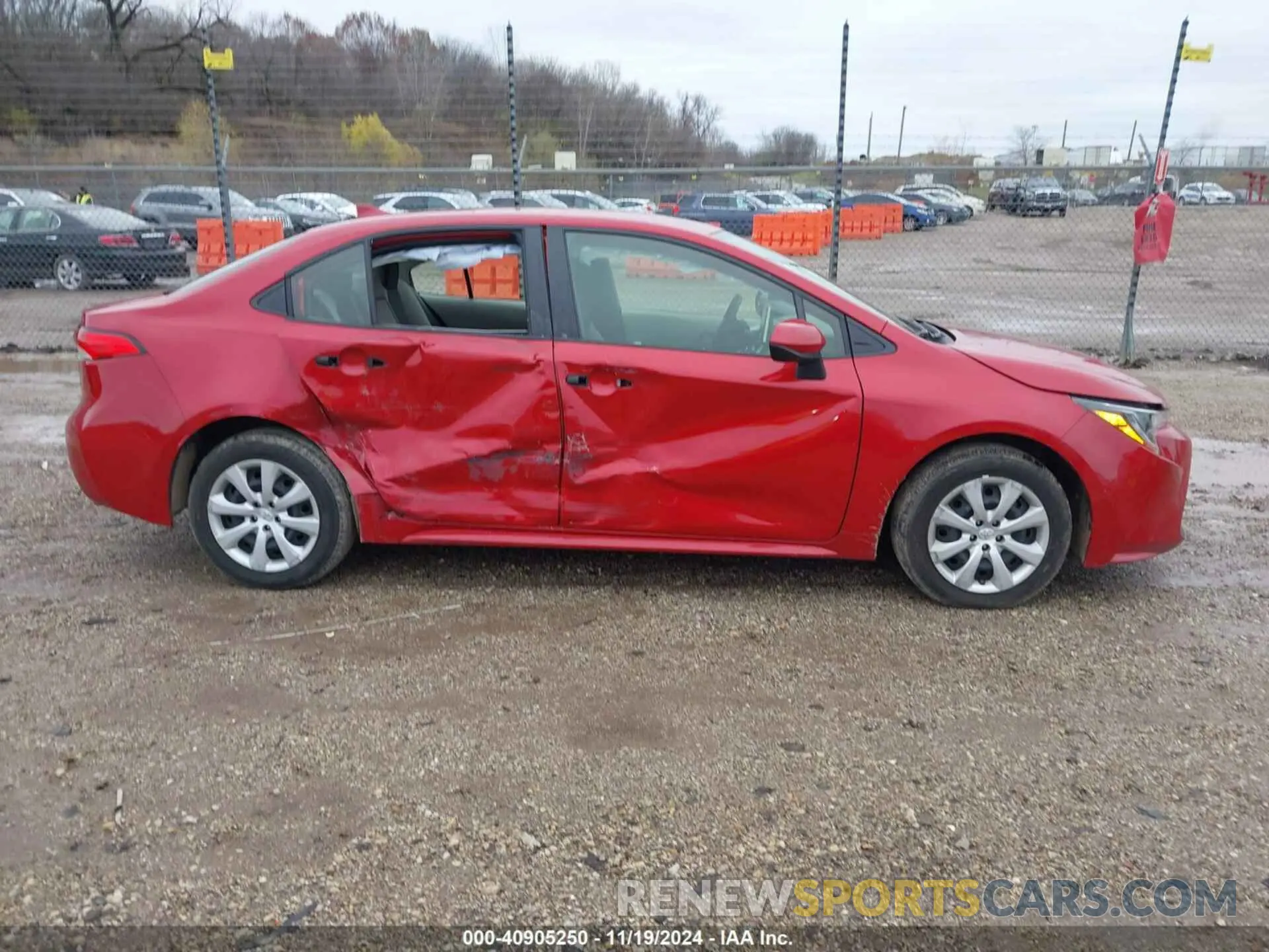 13 Photograph of a damaged car JTDEPMAE6MJ117441 TOYOTA COROLLA 2021