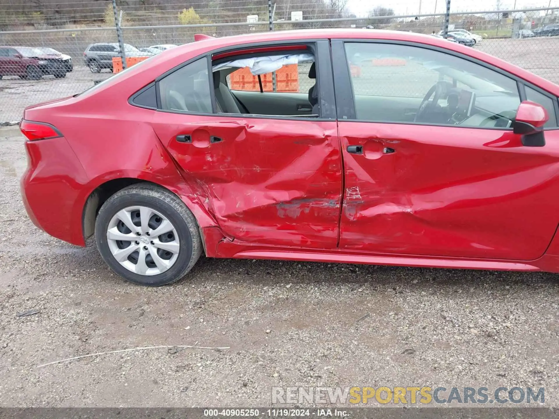 6 Photograph of a damaged car JTDEPMAE6MJ117441 TOYOTA COROLLA 2021