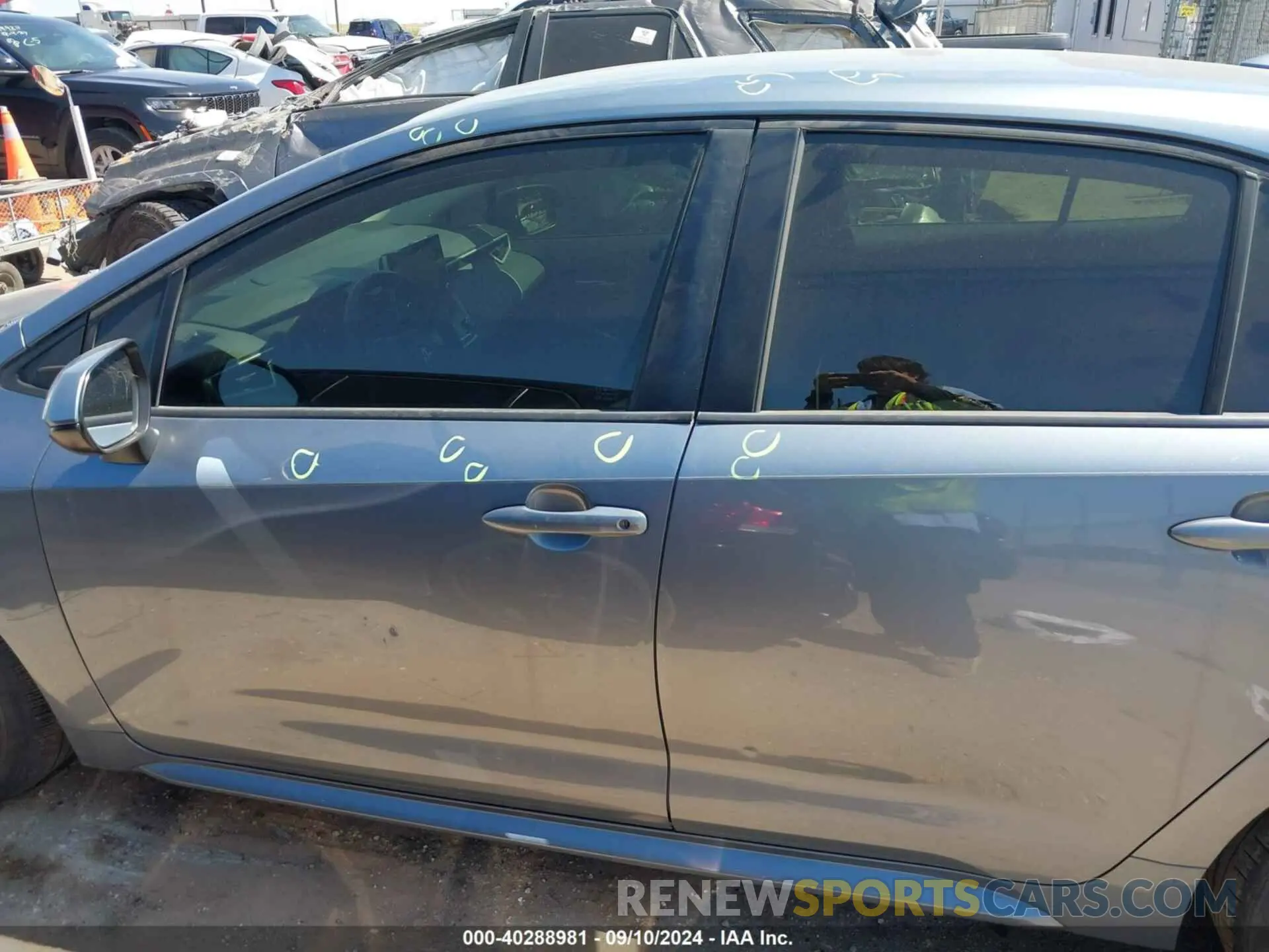 15 Photograph of a damaged car JTDEPMAE6MJ118220 TOYOTA COROLLA 2021
