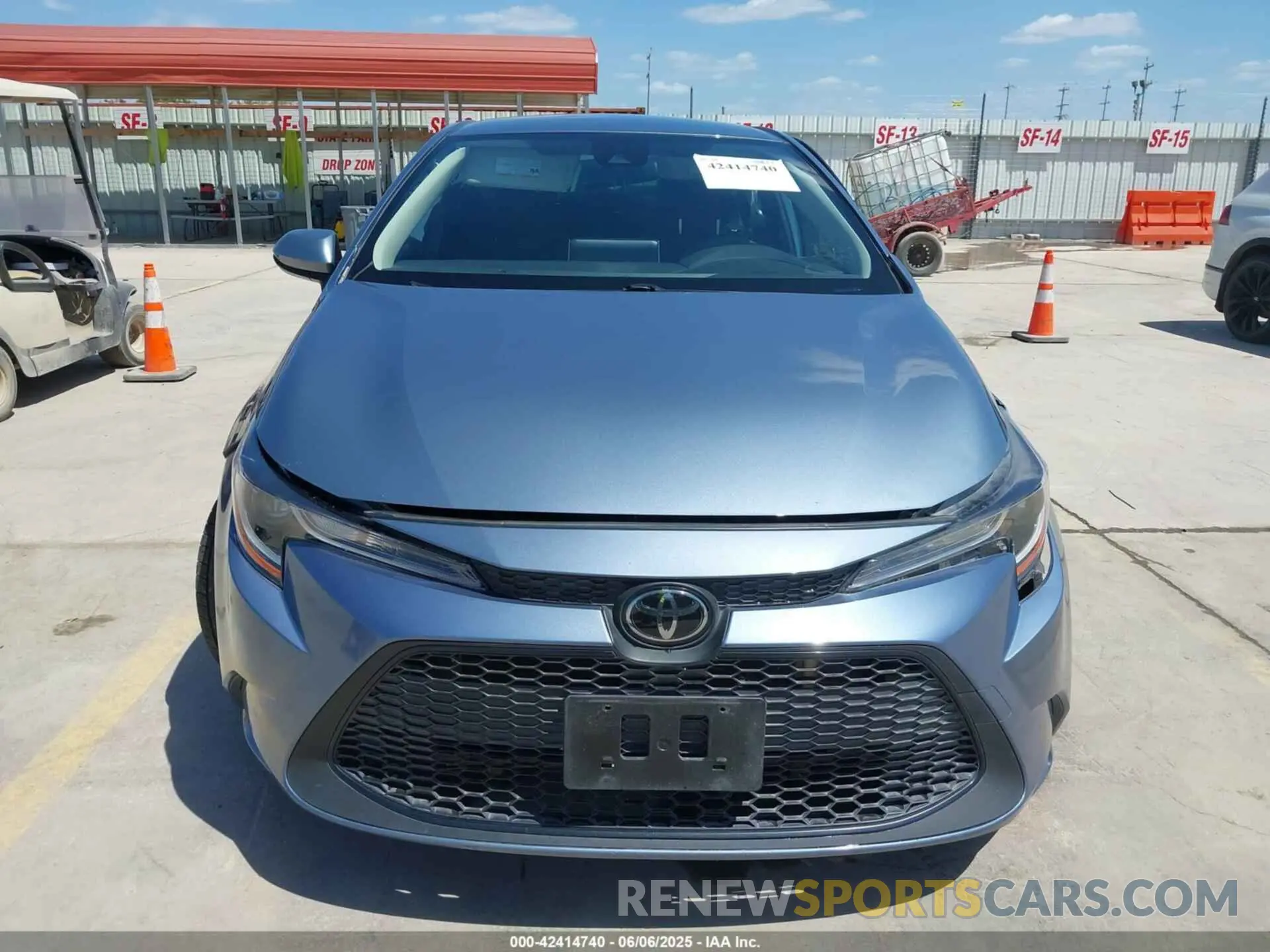 12 Photograph of a damaged car JTDEPMAE6MJ124132 TOYOTA COROLLA 2021