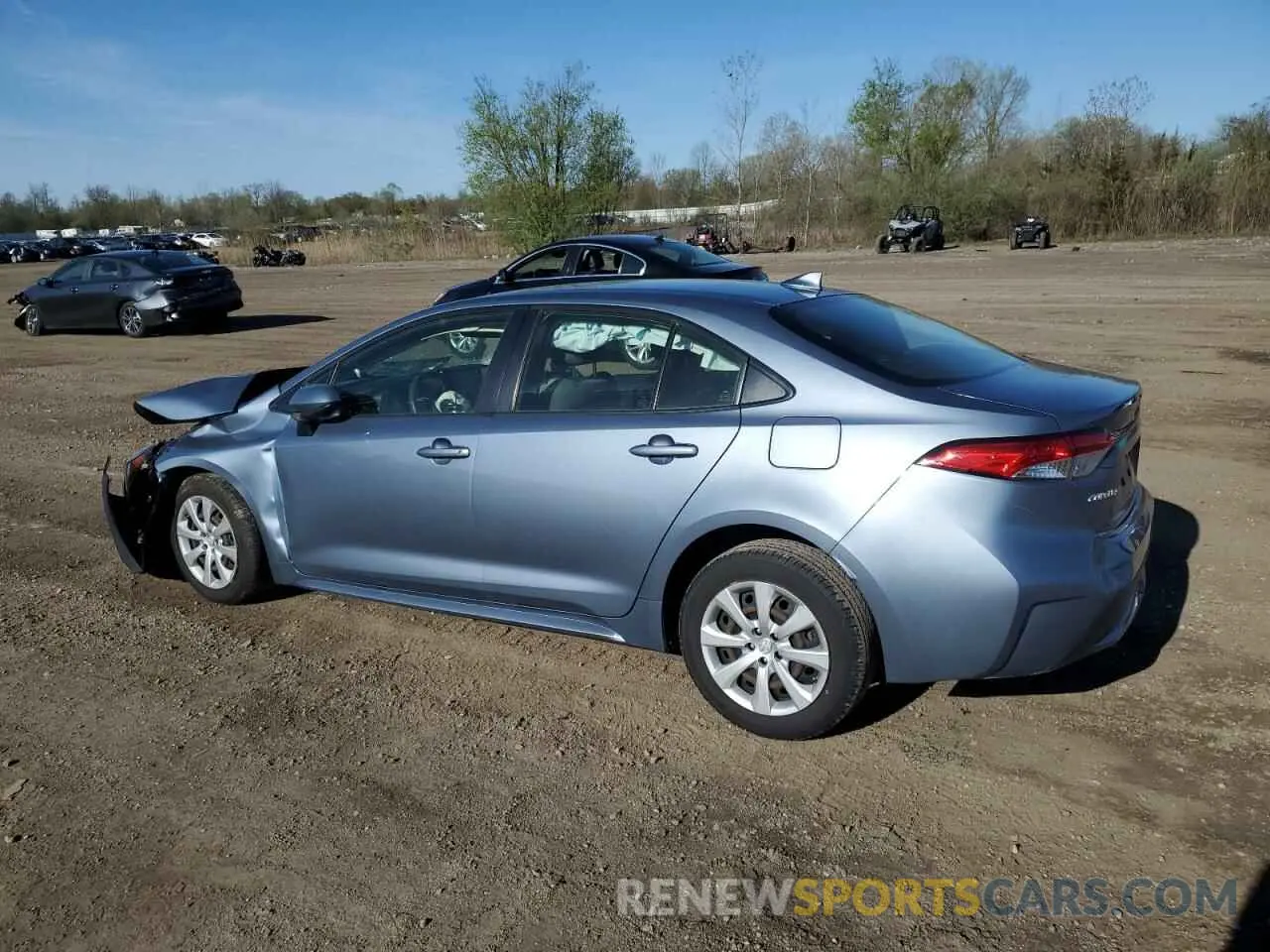 2 Photograph of a damaged car JTDEPMAE6MJ129086 TOYOTA COROLLA 2021