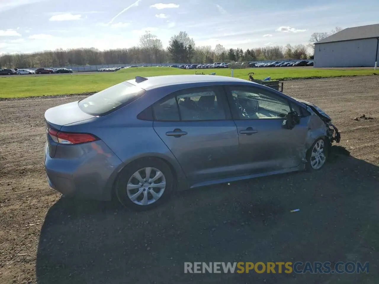 3 Photograph of a damaged car JTDEPMAE6MJ129086 TOYOTA COROLLA 2021