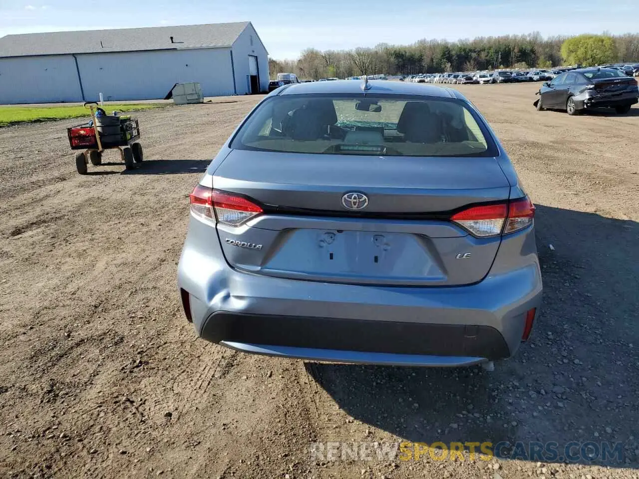 6 Photograph of a damaged car JTDEPMAE6MJ129086 TOYOTA COROLLA 2021