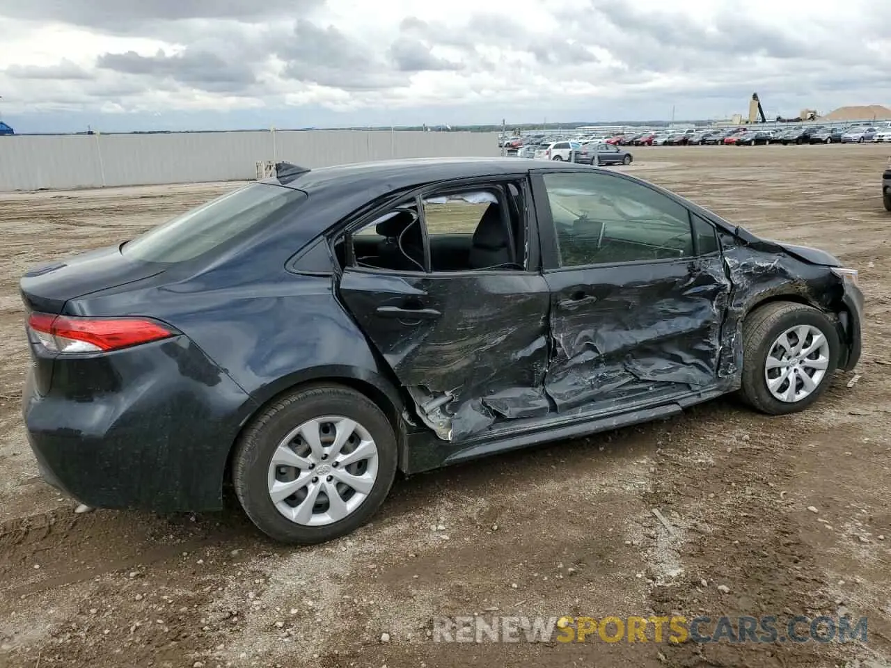 3 Photograph of a damaged car JTDEPMAE6MJ129444 TOYOTA COROLLA 2021