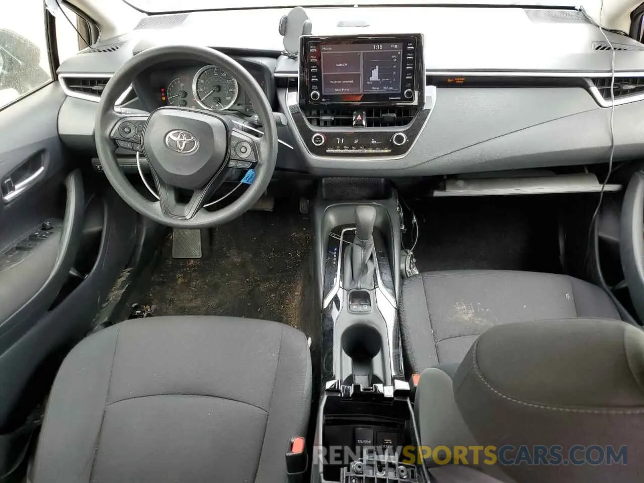 8 Photograph of a damaged car JTDEPMAE6MJ129444 TOYOTA COROLLA 2021