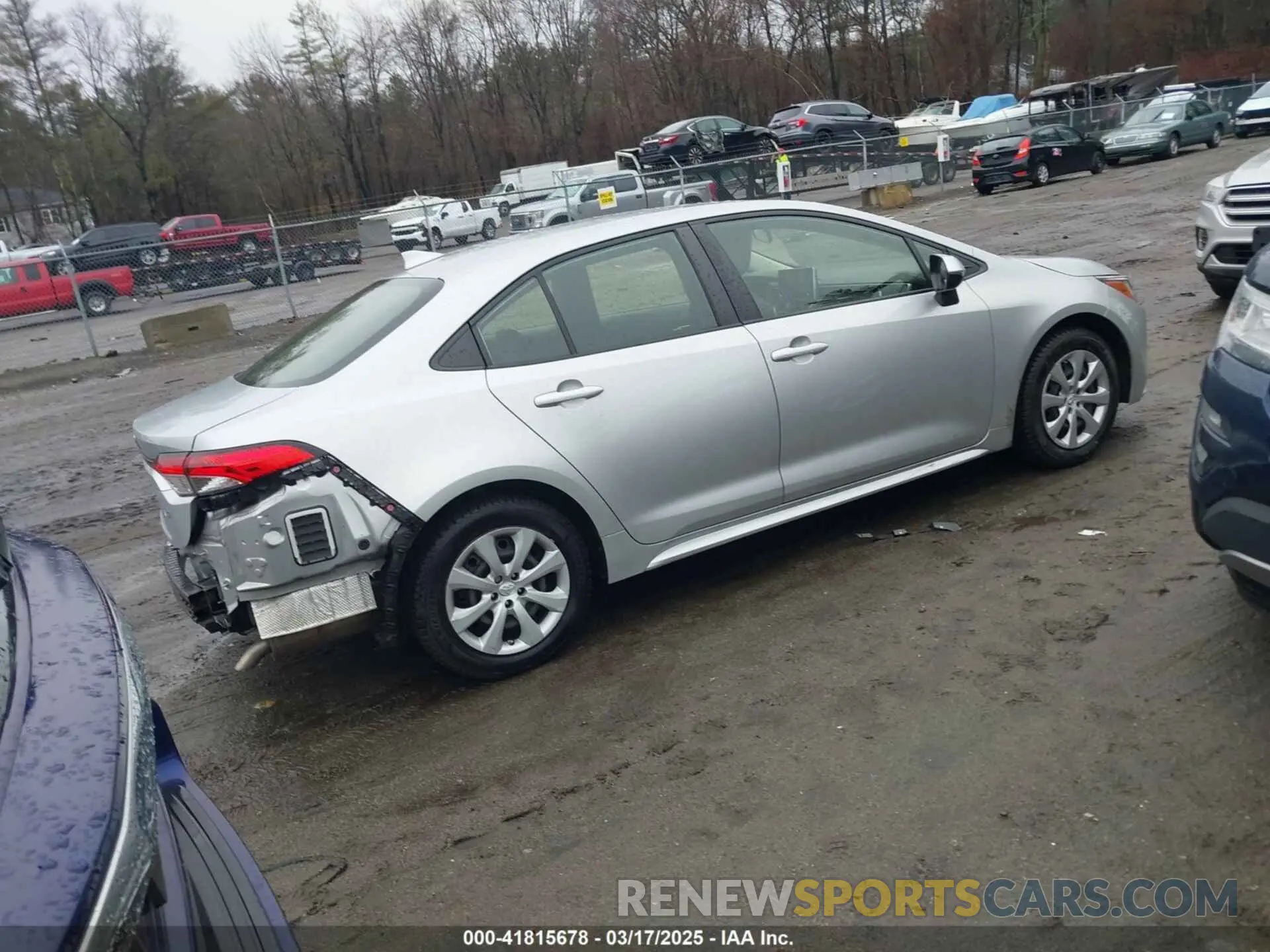 4 Photograph of a damaged car JTDEPMAE6MJ130917 TOYOTA COROLLA 2021
