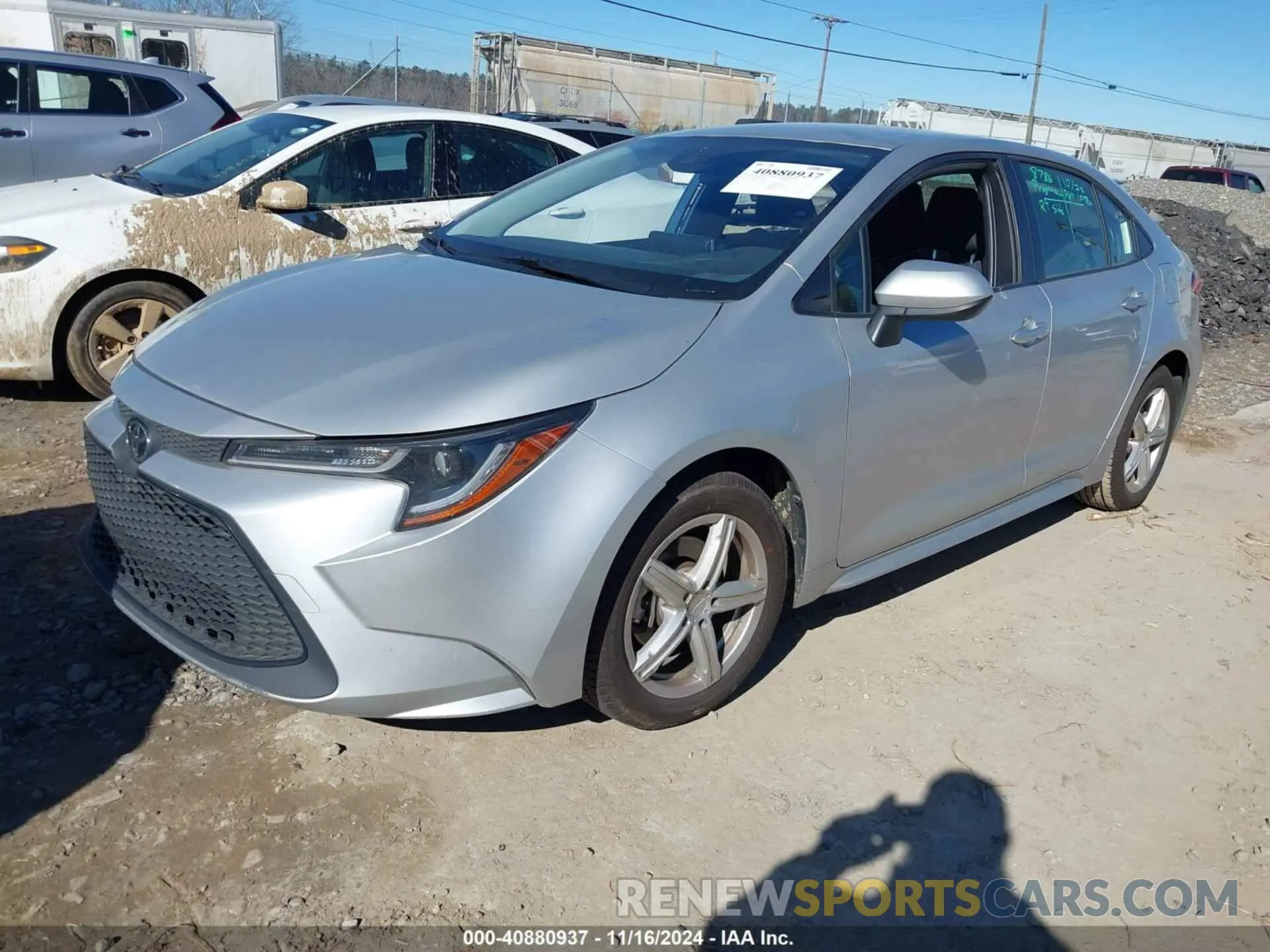 2 Photograph of a damaged car JTDEPMAE6MJ131338 TOYOTA COROLLA 2021