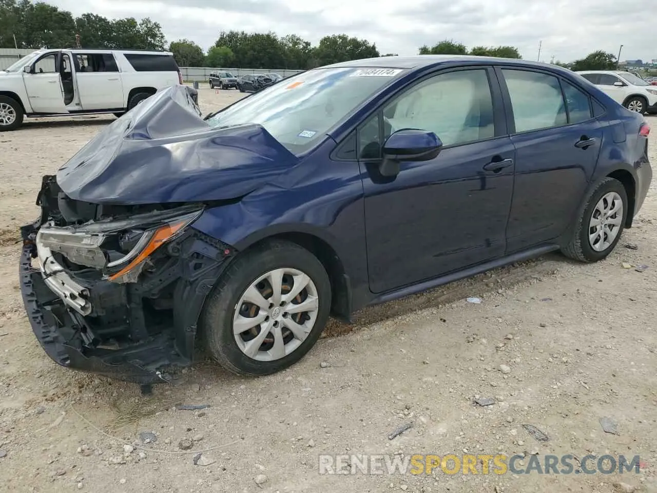 1 Photograph of a damaged car JTDEPMAE6MJ131498 TOYOTA COROLLA 2021