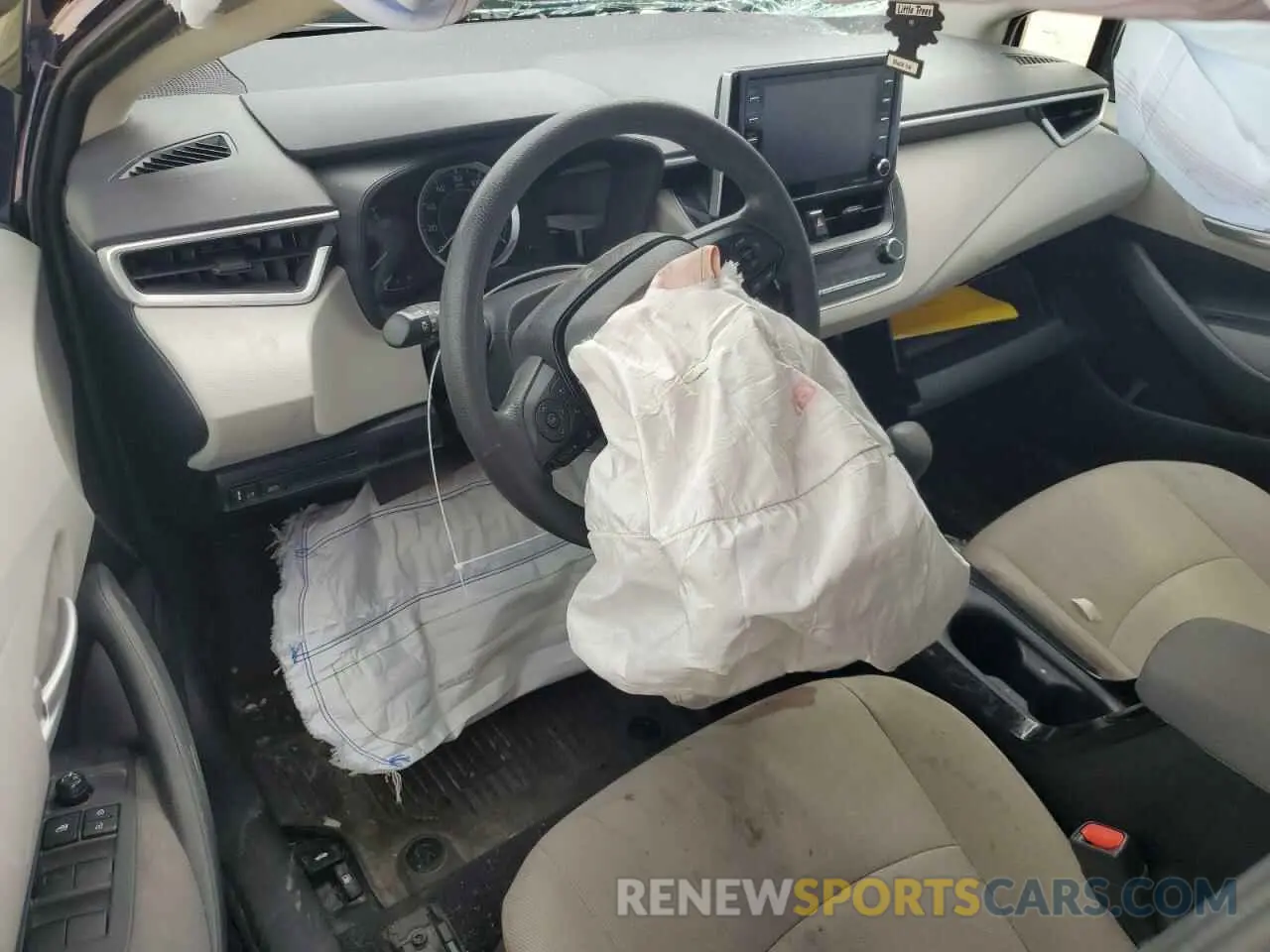 8 Photograph of a damaged car JTDEPMAE6MJ131498 TOYOTA COROLLA 2021