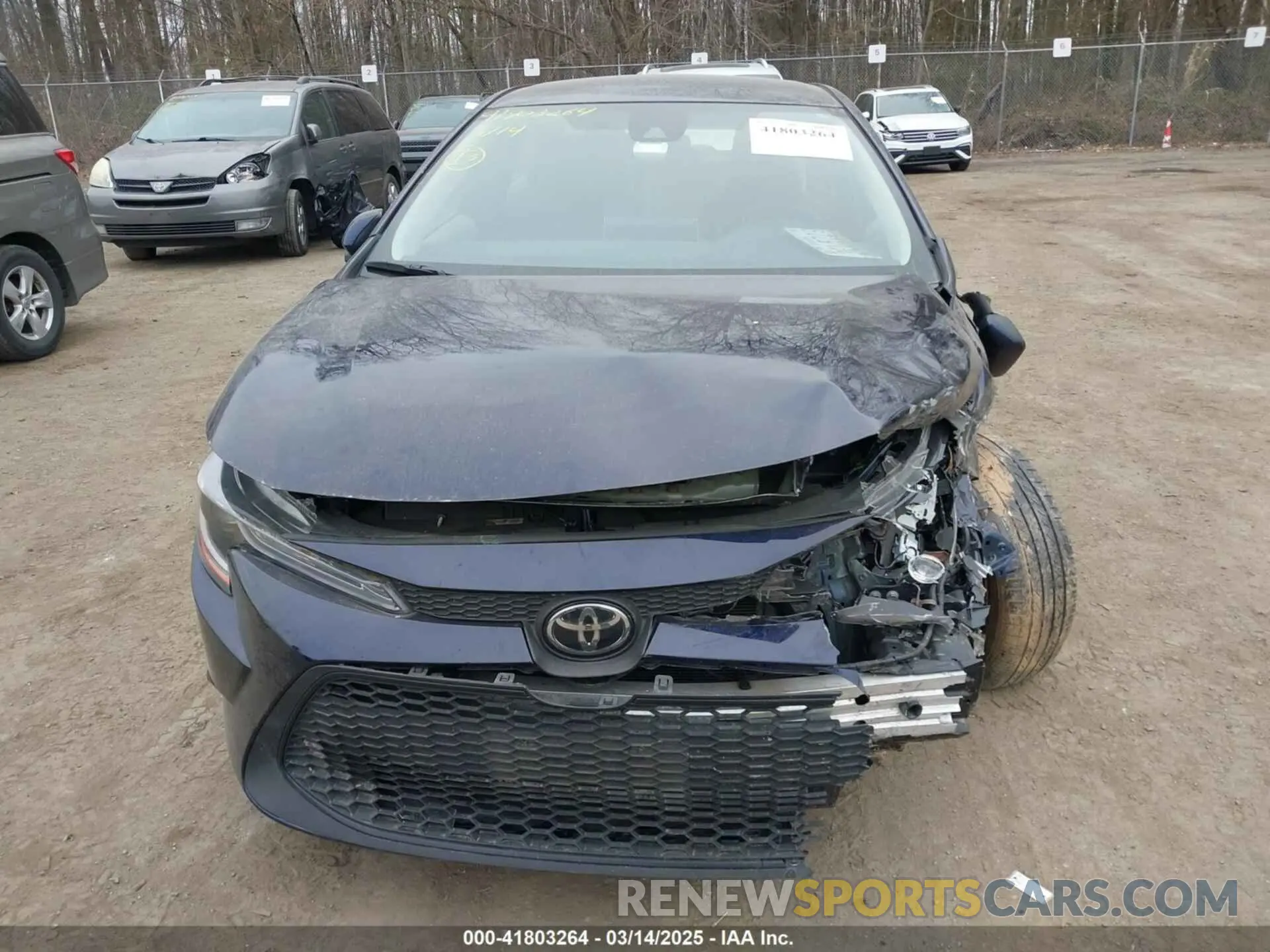 12 Photograph of a damaged car JTDEPMAE6MJ132652 TOYOTA COROLLA 2021