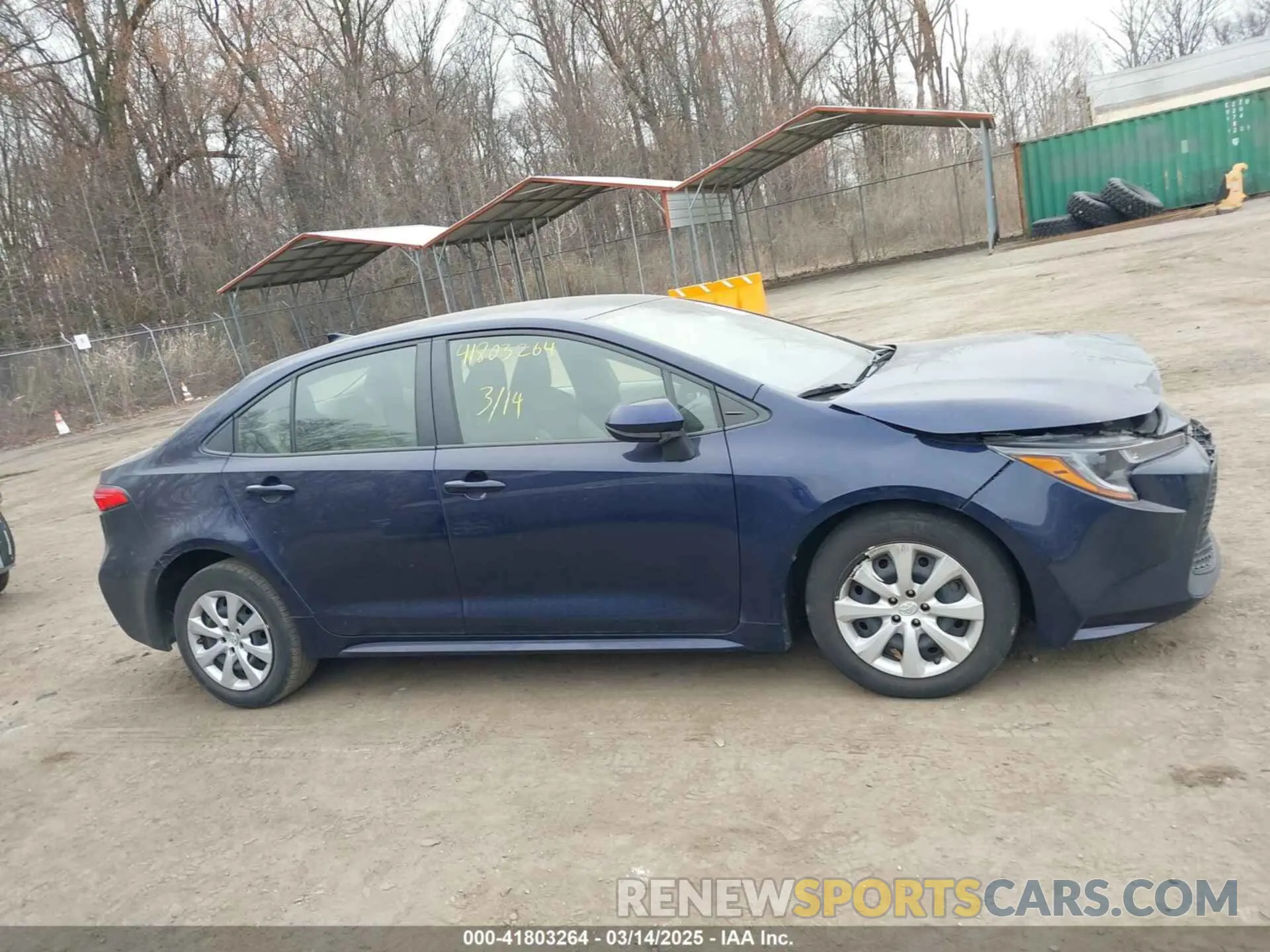 13 Photograph of a damaged car JTDEPMAE6MJ132652 TOYOTA COROLLA 2021