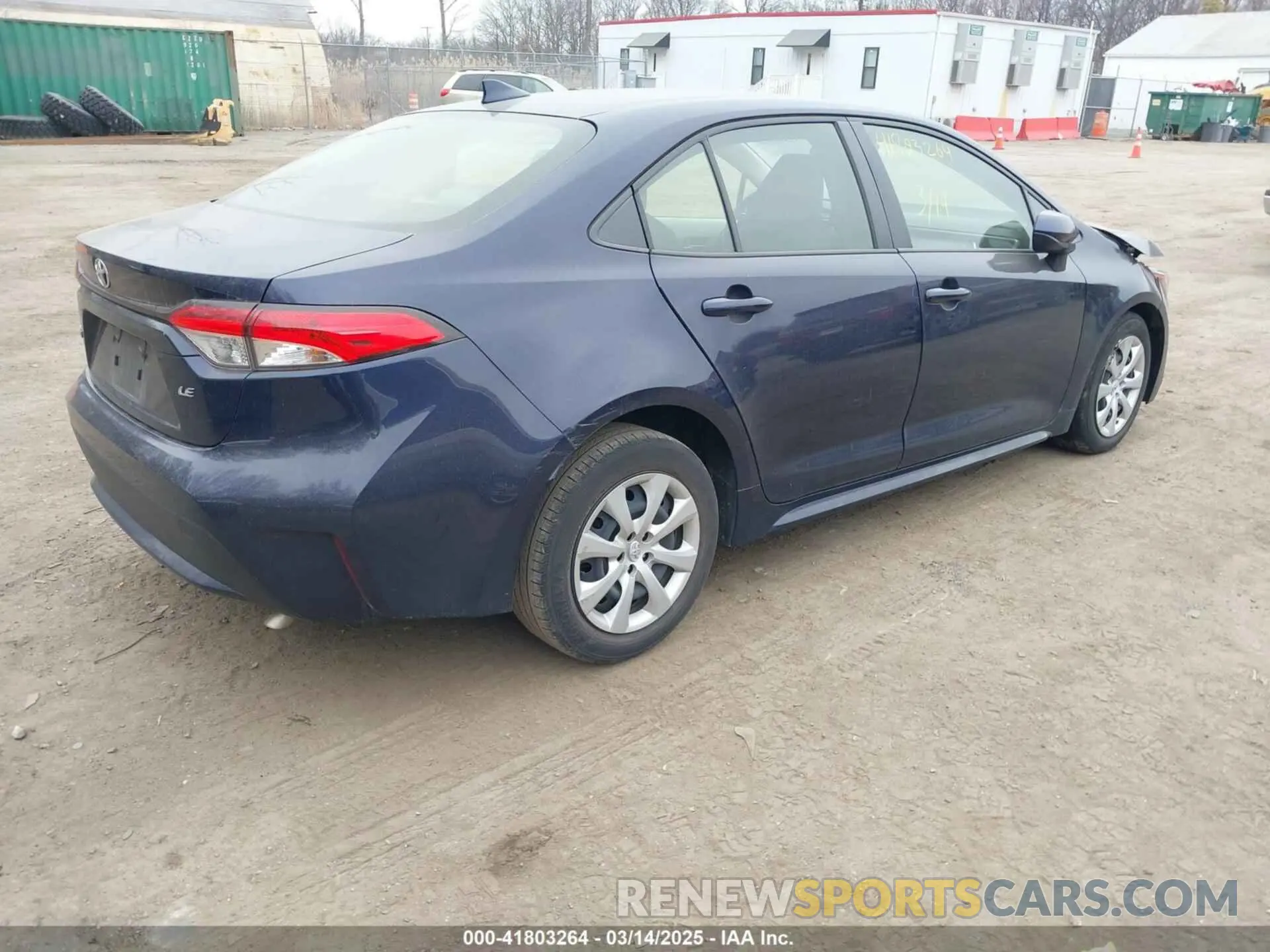 4 Photograph of a damaged car JTDEPMAE6MJ132652 TOYOTA COROLLA 2021