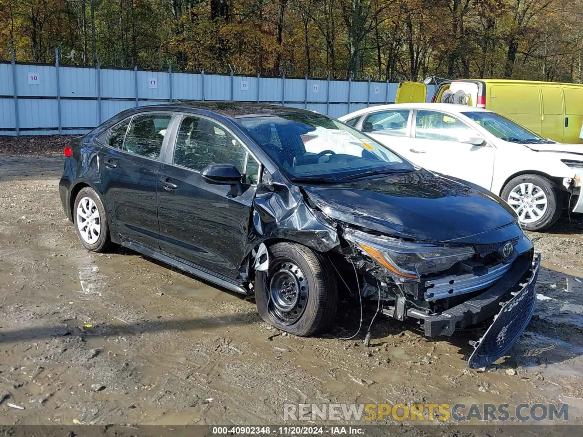 1 Photograph of a damaged car JTDEPMAE6MJ137169 TOYOTA COROLLA 2021