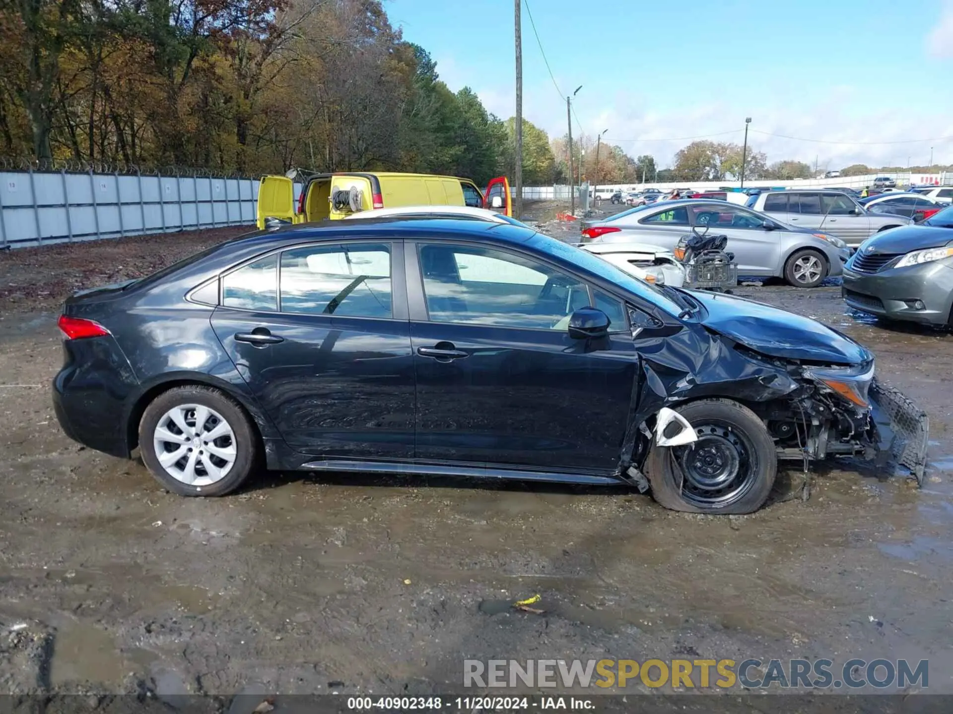 13 Photograph of a damaged car JTDEPMAE6MJ137169 TOYOTA COROLLA 2021