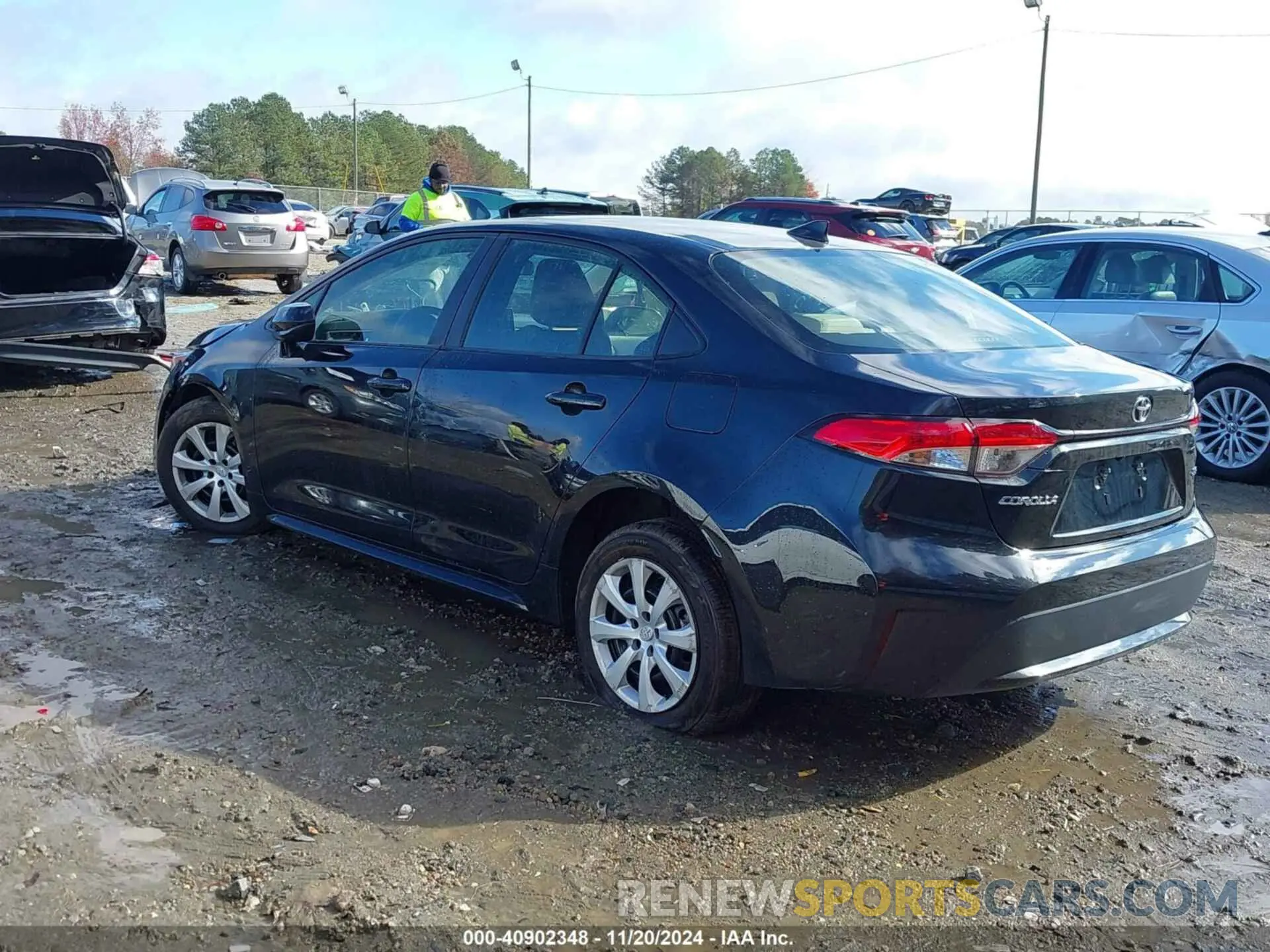 3 Photograph of a damaged car JTDEPMAE6MJ137169 TOYOTA COROLLA 2021