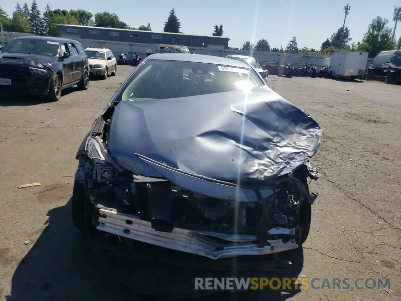 5 Photograph of a damaged car JTDEPMAE6MJ140587 TOYOTA COROLLA 2021