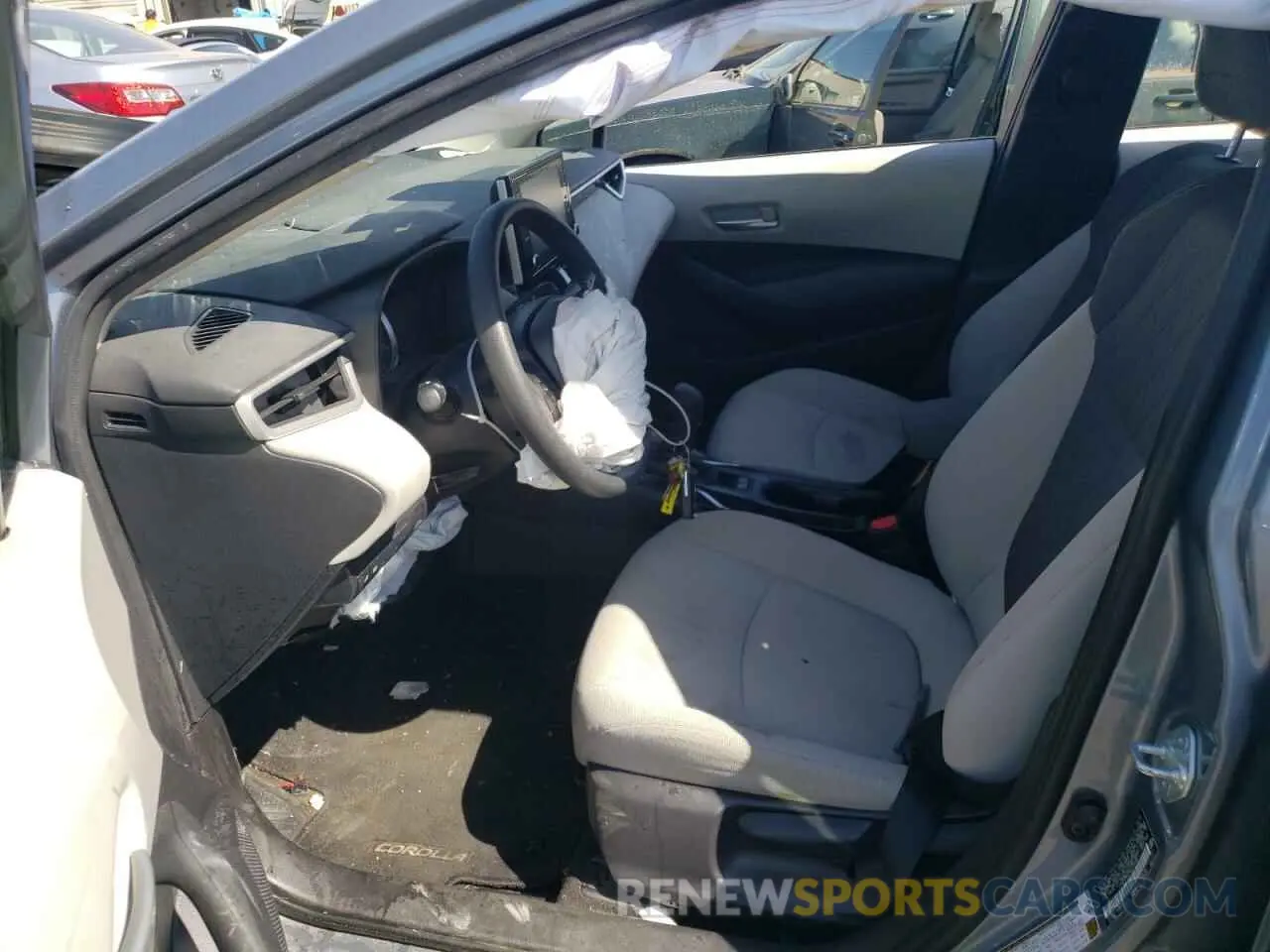 7 Photograph of a damaged car JTDEPMAE6MJ140587 TOYOTA COROLLA 2021