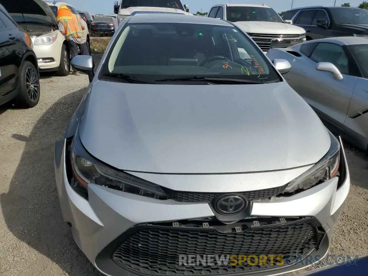 5 Photograph of a damaged car JTDEPMAE6MJ140802 TOYOTA COROLLA 2021